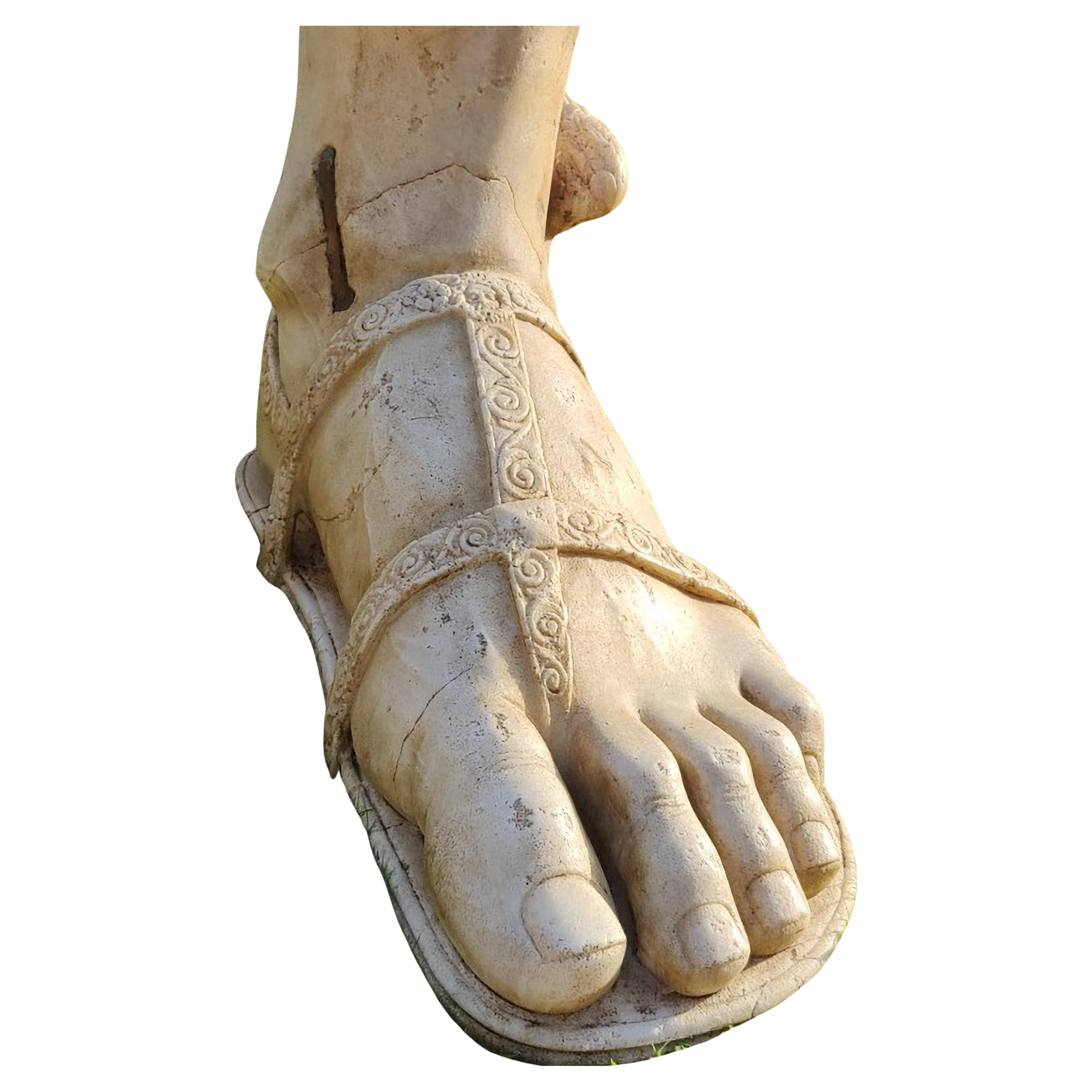 Masterpiece and Museum Pair of Italian Feet of 