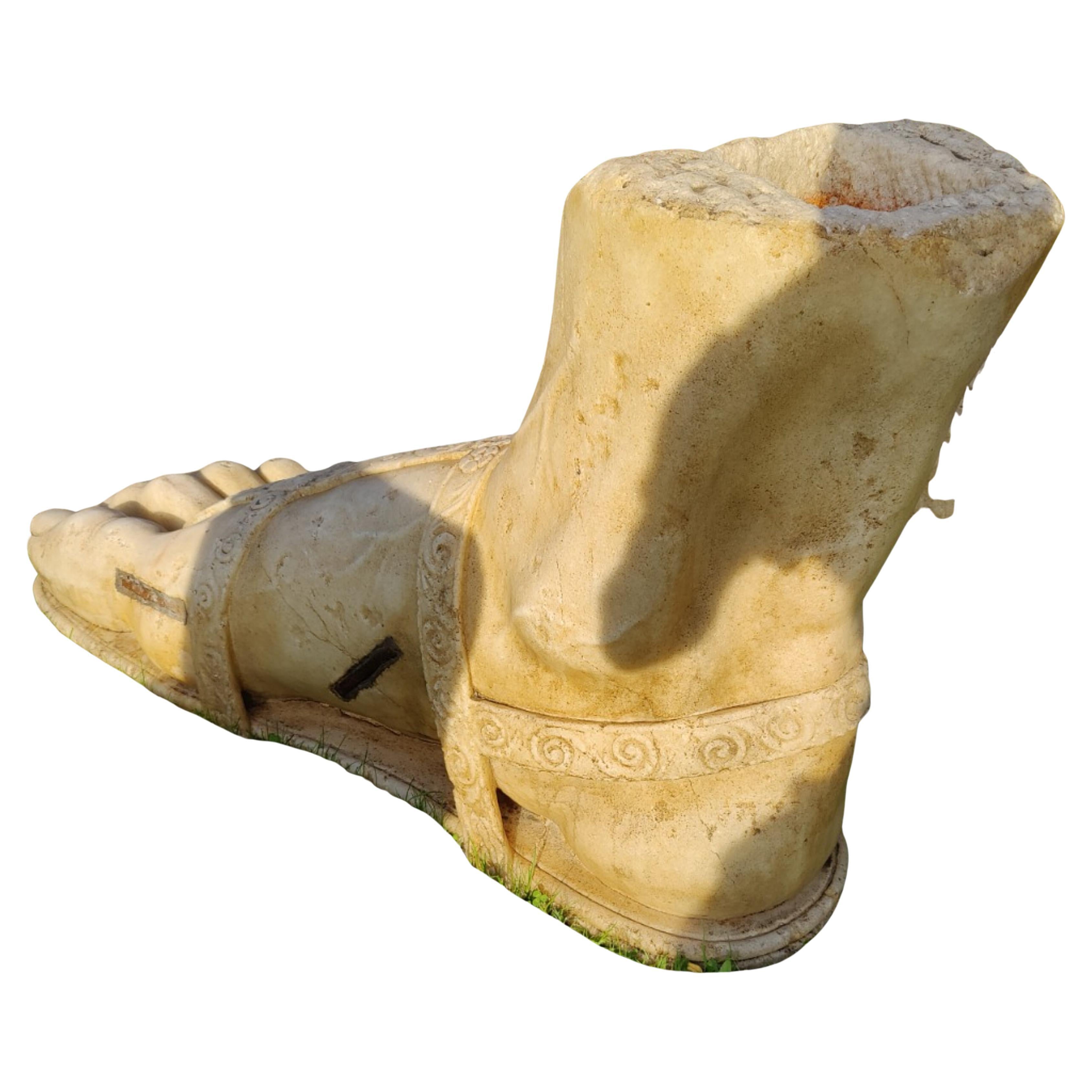 Masterpiece and Museum Pair of Italian Feet of 