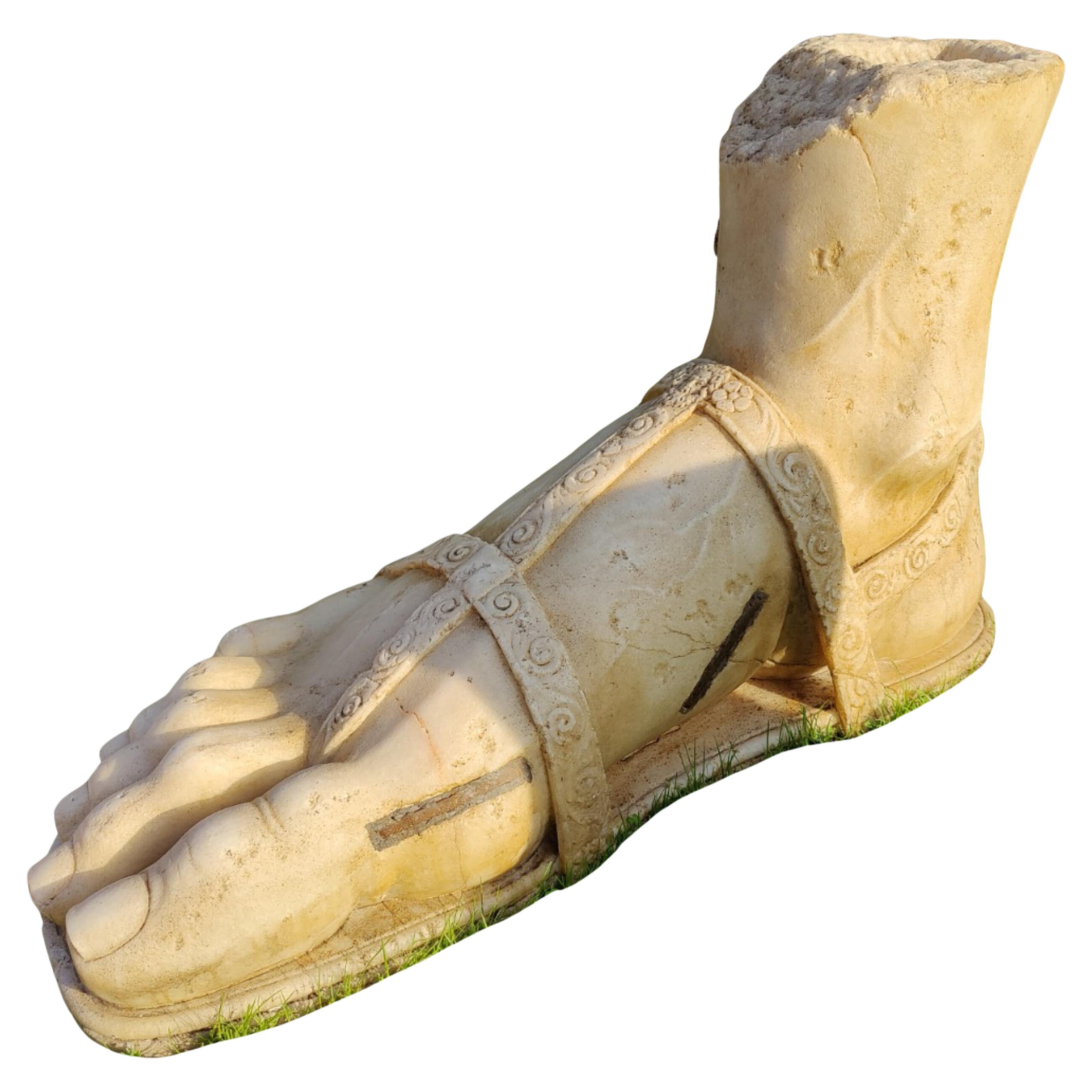 Masterpiece and Museum Pair of Italian Feet of 