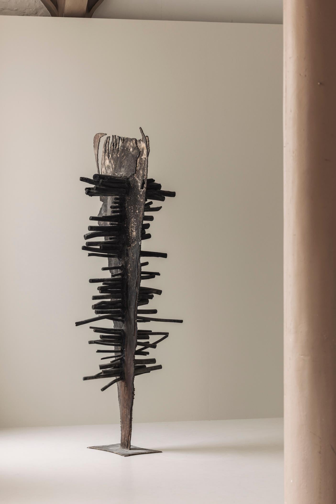 Meisterwerk Brutalistische Skulptur in der Art von Pia Manu, 1960er Jahre im Angebot 6