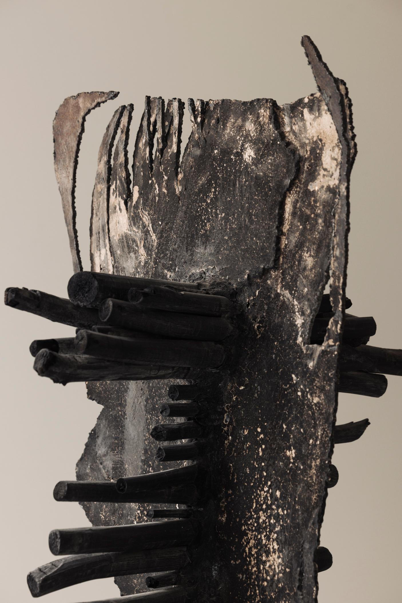 Meisterwerk Brutalistische Skulptur in der Art von Pia Manu, 1960er Jahre im Angebot 9