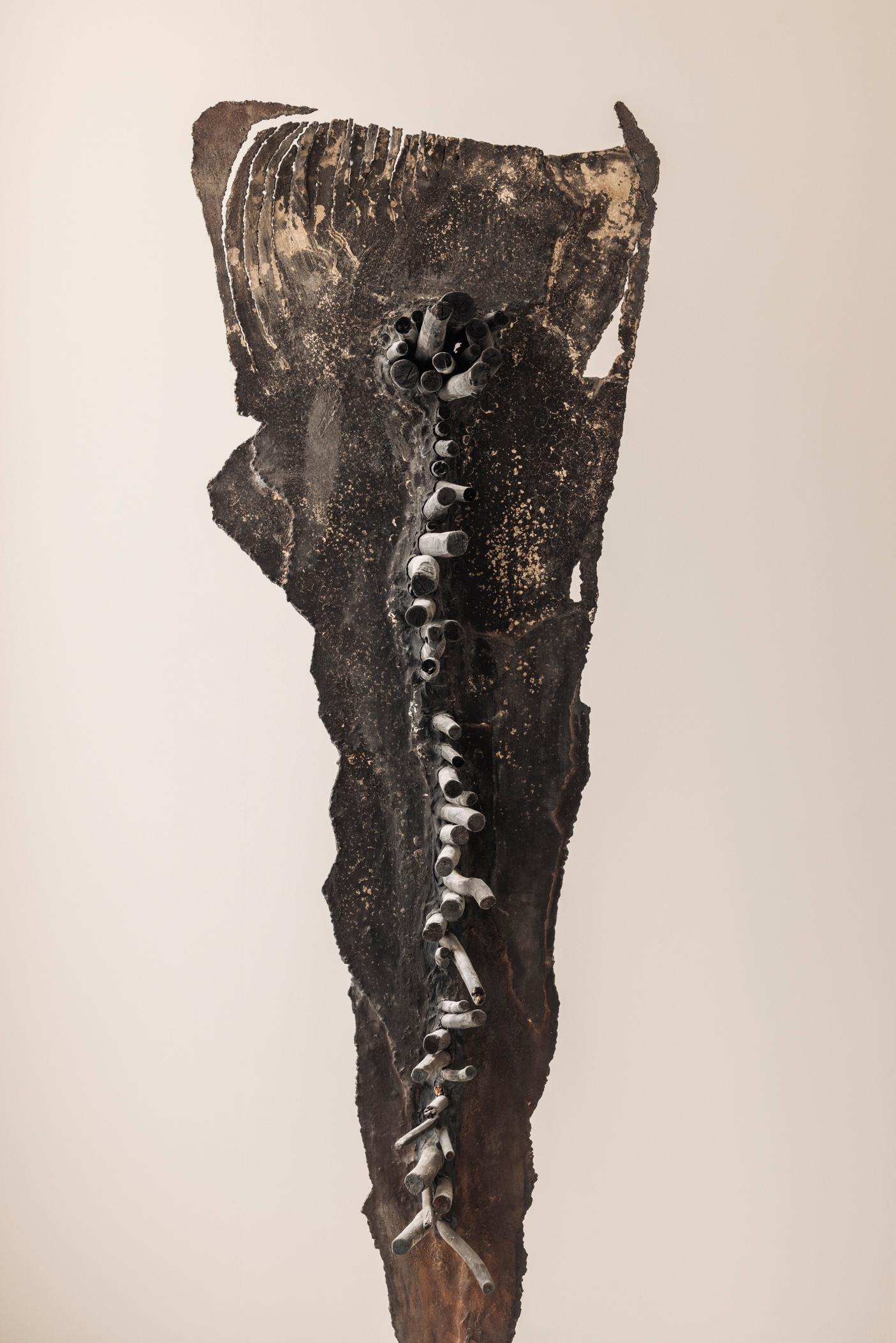 Meisterwerk Brutalistische Skulptur in der Art von Pia Manu, 1960er Jahre (Europäisch) im Angebot