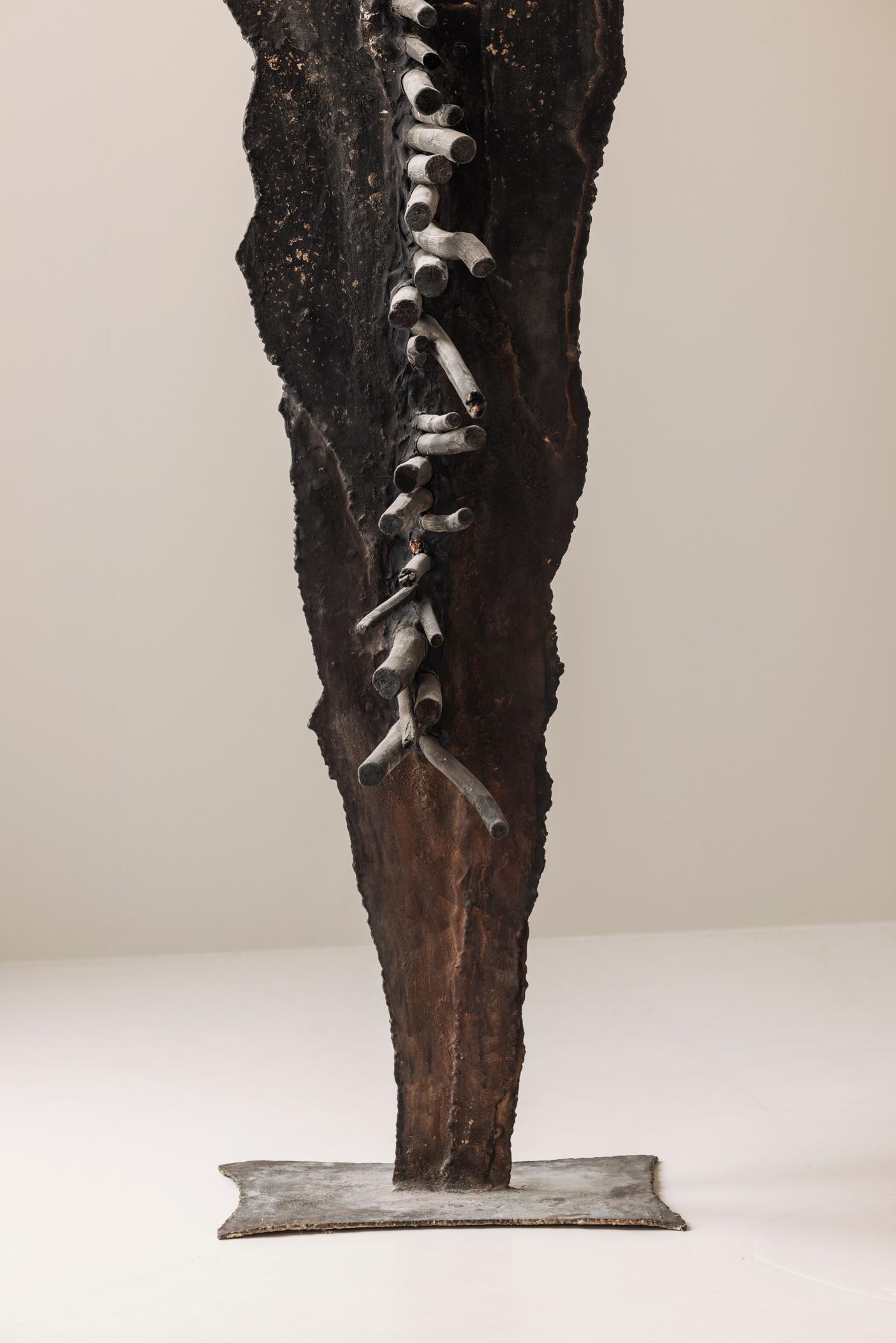Meisterwerk Brutalistische Skulptur in der Art von Pia Manu, 1960er Jahre im Zustand „Gut“ im Angebot in Antwerp, BE