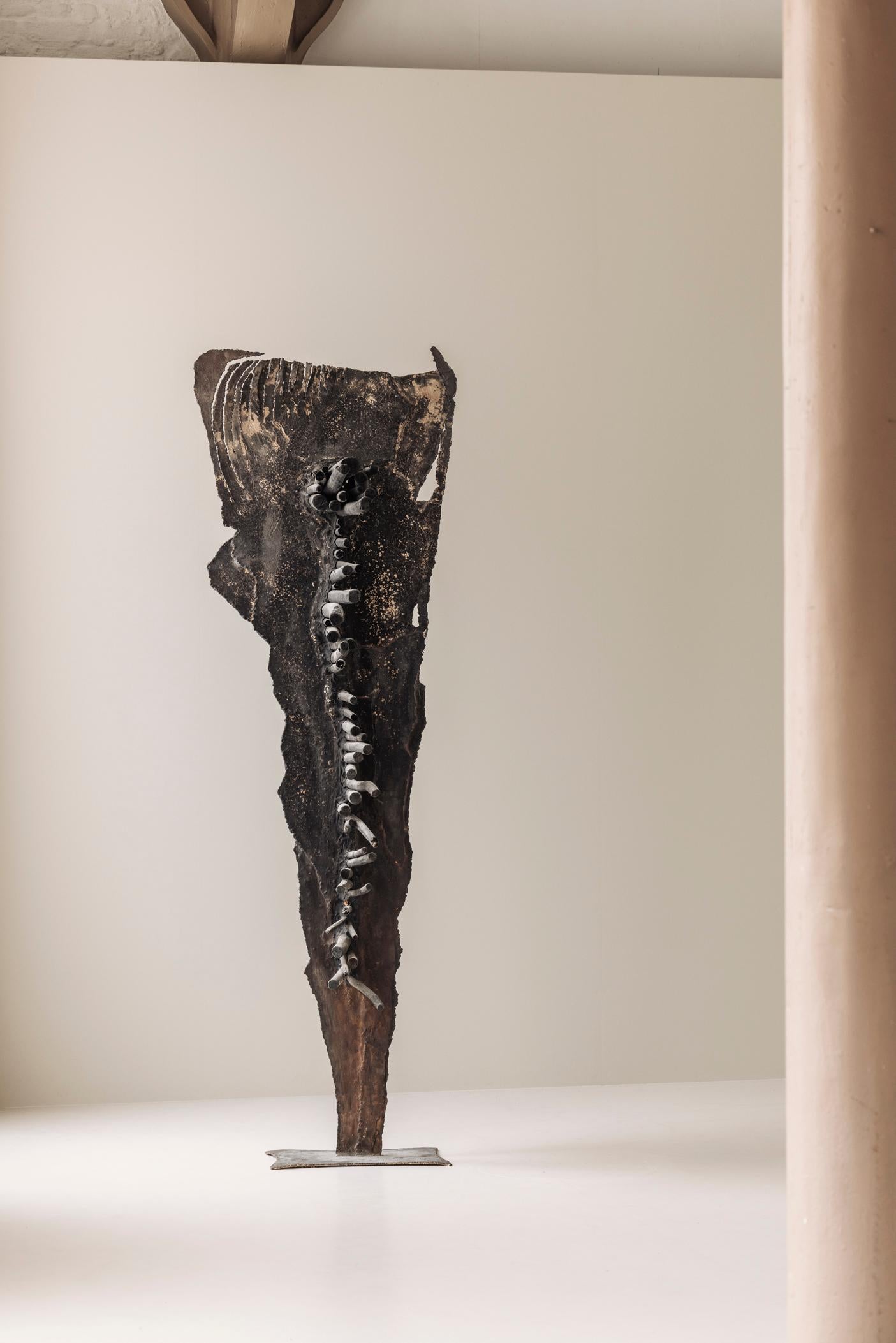 Meisterwerk Brutalistische Skulptur in der Art von Pia Manu, 1960er Jahre im Angebot 2