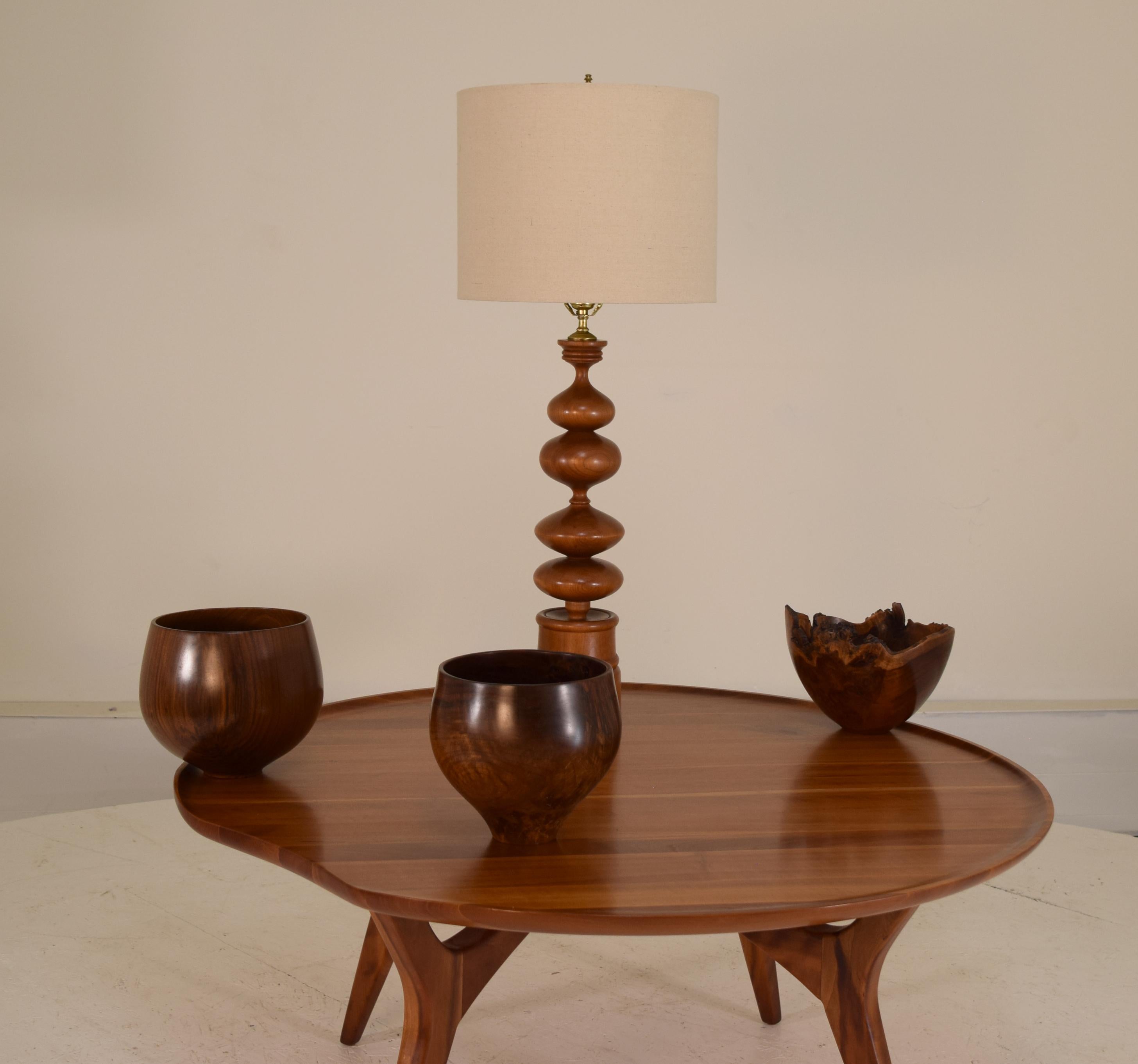 Cherry Masterpiece Coffee Table by Rude Osolnik For Sale