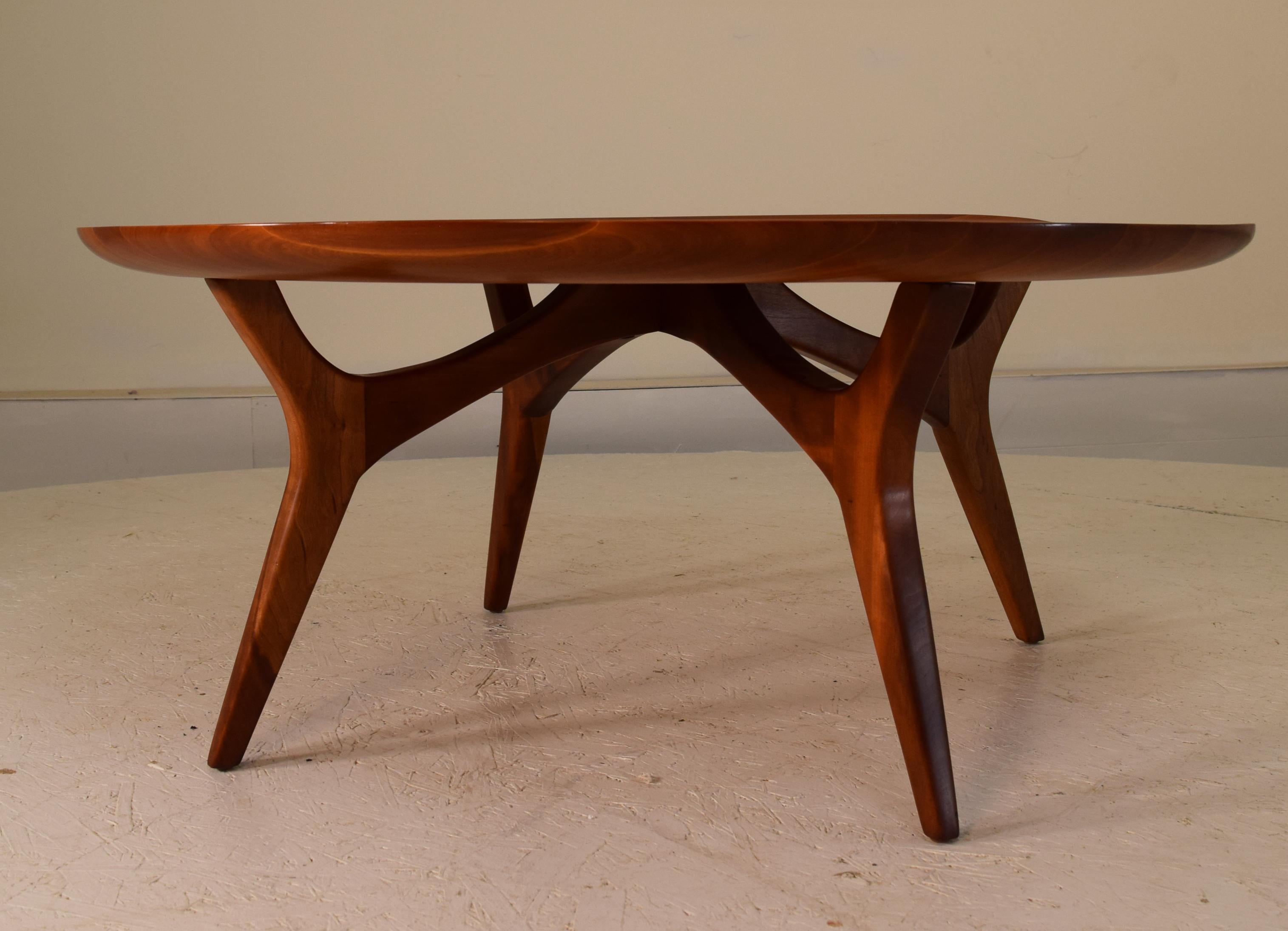 Mid-Century Modern Masterpiece Coffee Table by Rude Osolnik For Sale