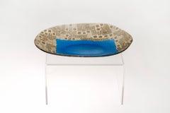 Masterpiece Murrine Plate by Tobia Scarpa for Venini, 1956