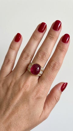 Masterpiece Van Cleef & Arpels Burma No Heat Ruby Diamond Gold Ring