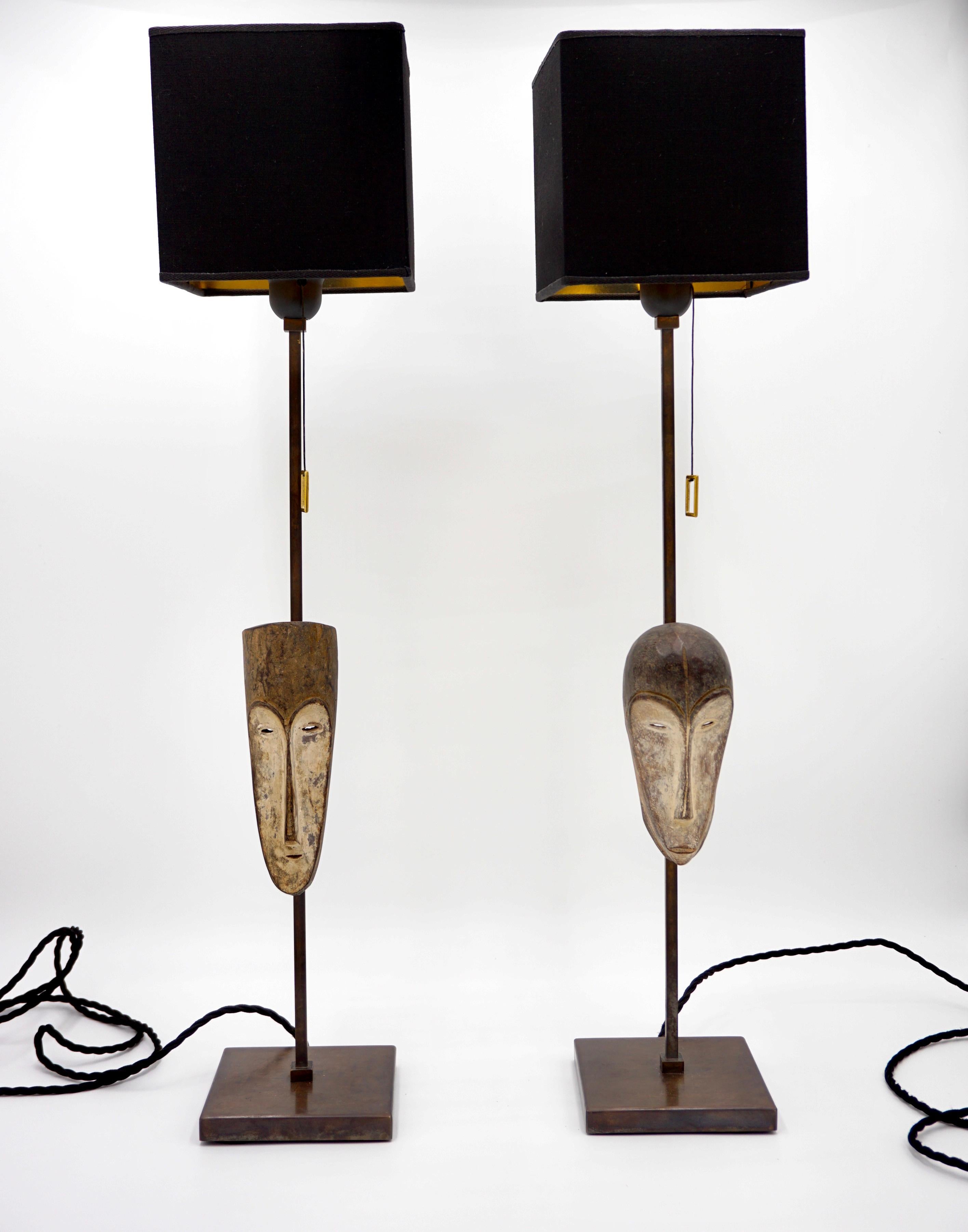 Pair of table lamps of 