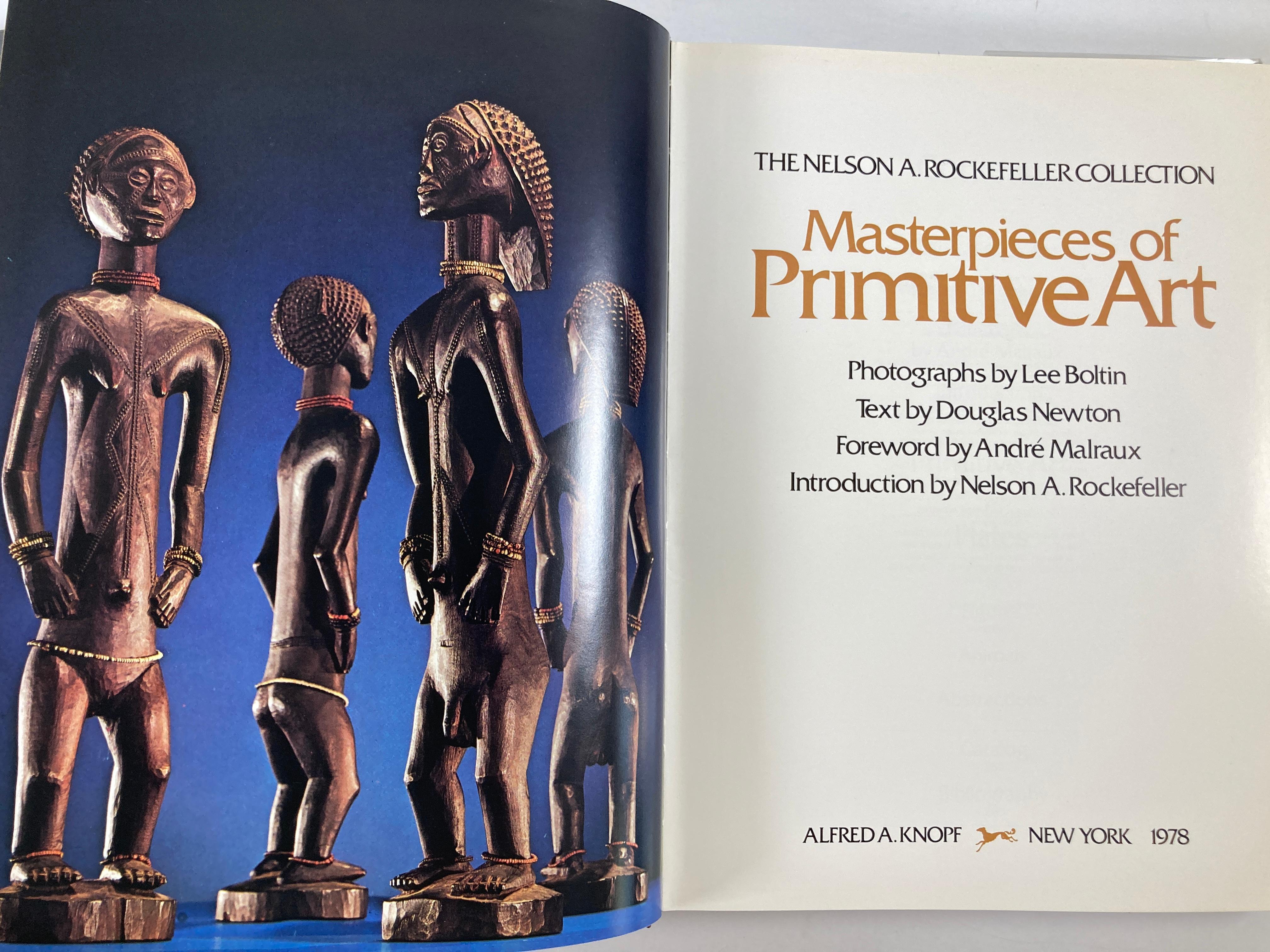 African Masterpieces of Primitive Art The Nelson A Rockefeller Collection Hardcover Book