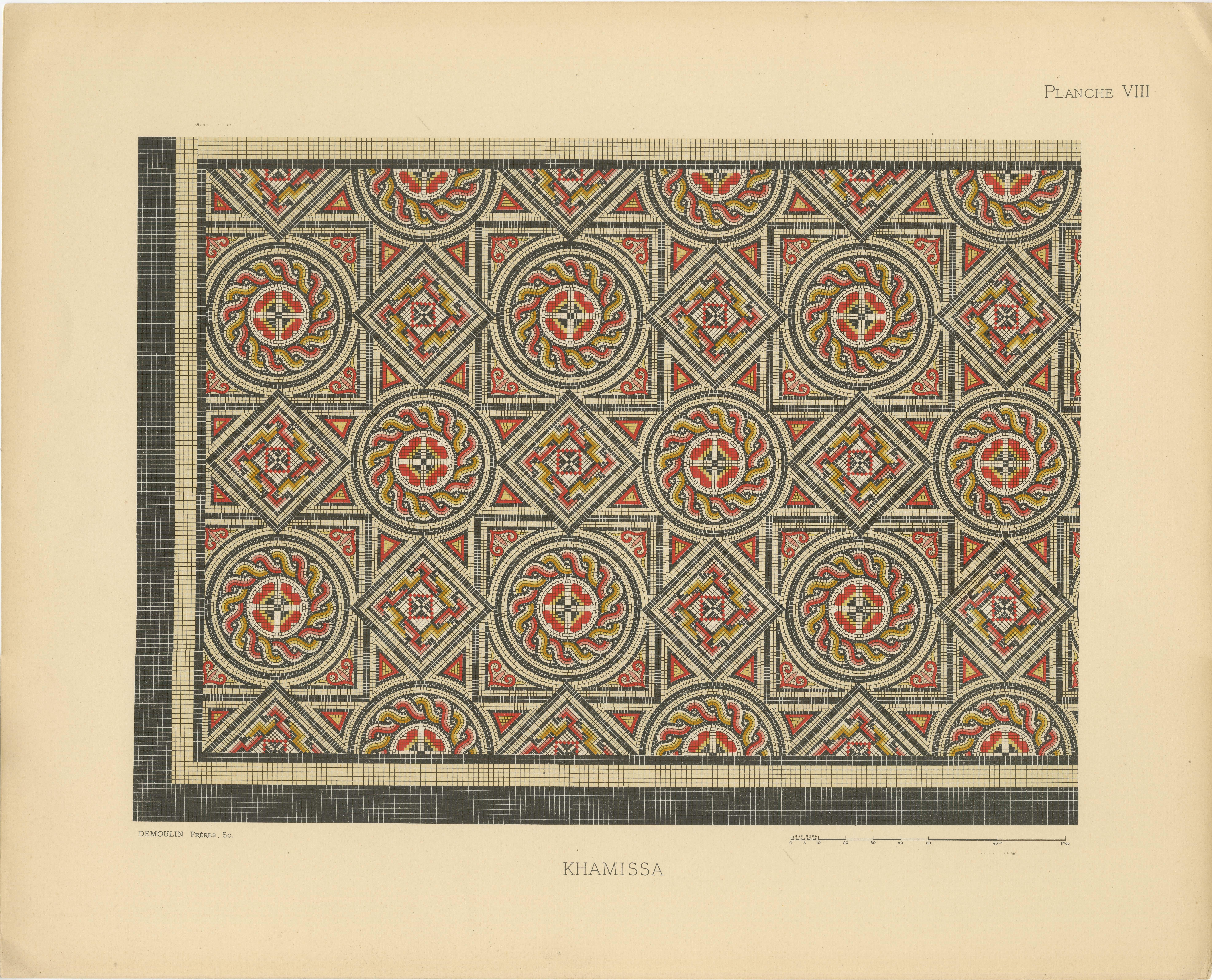 Masterpieces of Roman Mosaic Art from Algeria: Rare Color Plates Collection For Sale 5