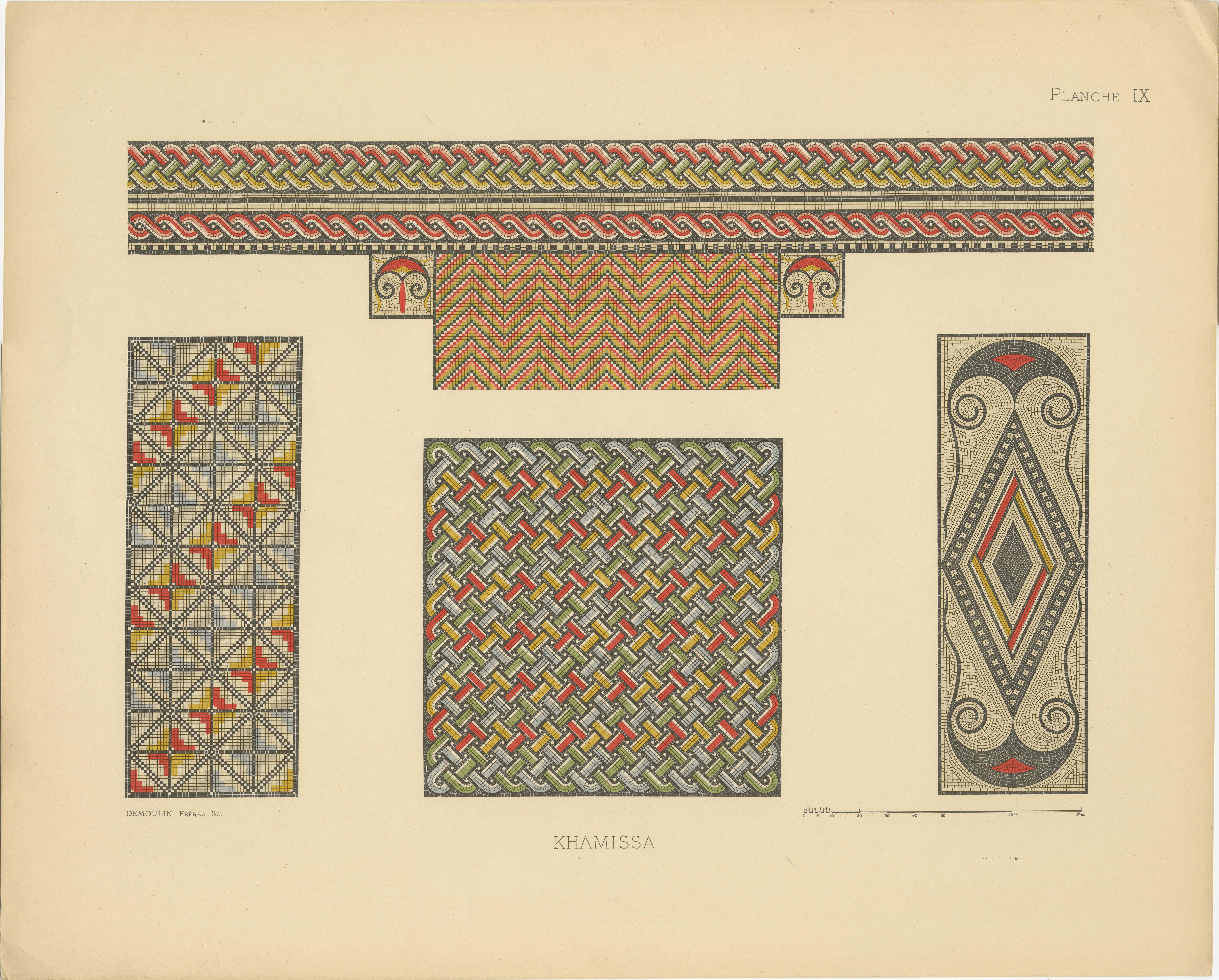 Masterpieces of Roman Mosaic Art from Algeria: Rare Color Plates Collection For Sale 6