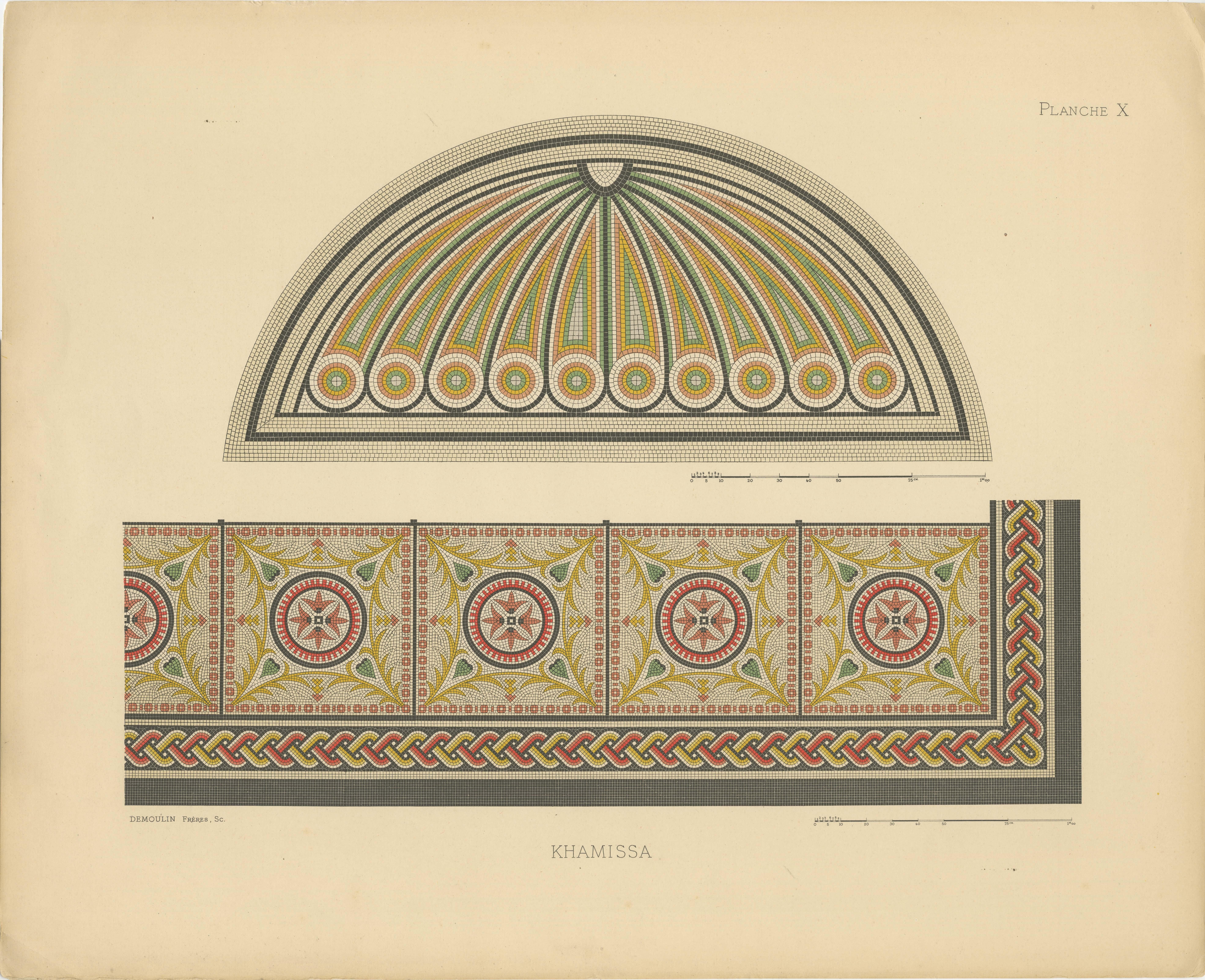 Masterpieces of Roman Mosaic Art from Algeria: Rare Color Plates Collection For Sale 7