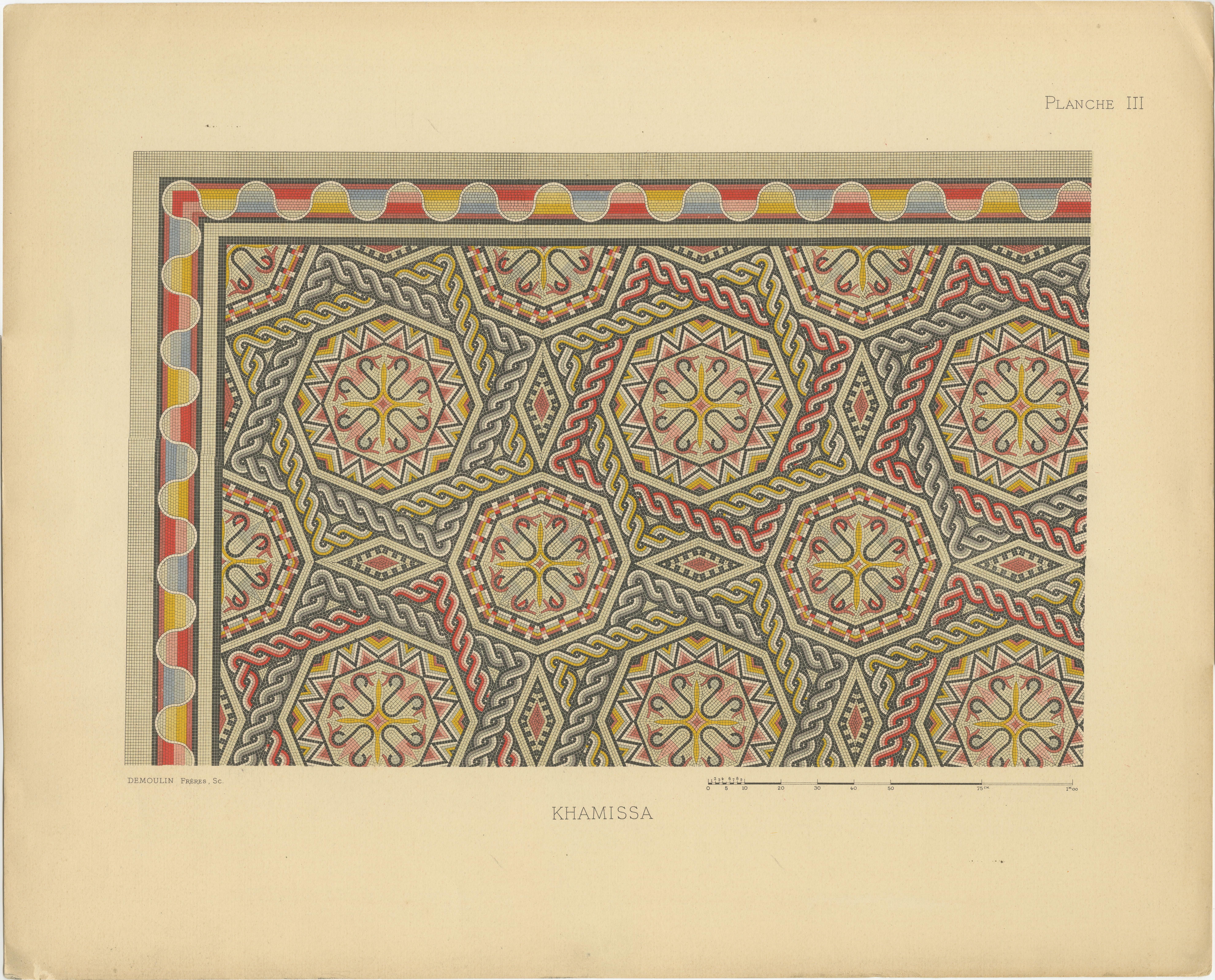 Masterpieces of Roman Mosaic Art from Algeria: Rare Color Plates Collection For Sale 1