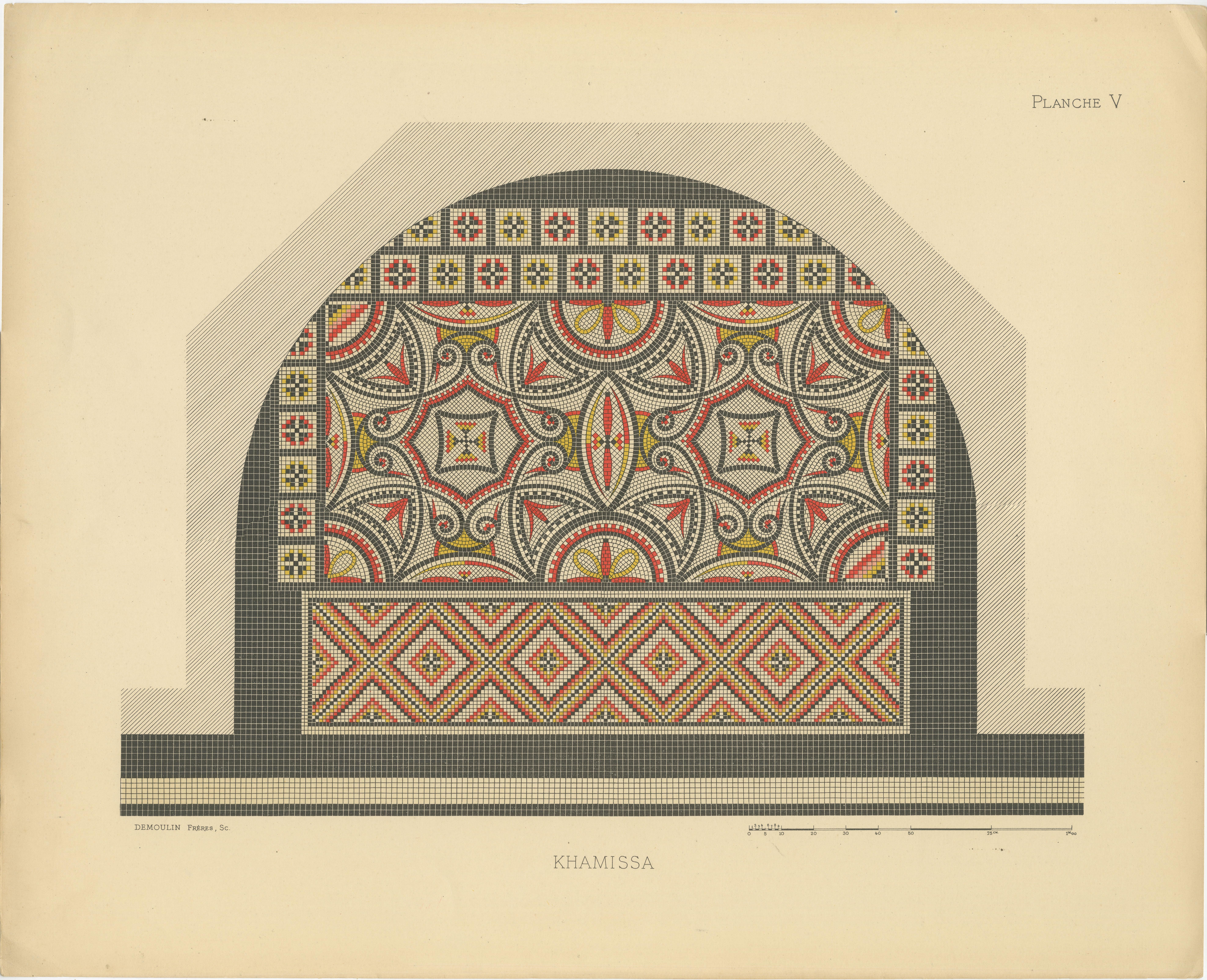 Masterpieces of Roman Mosaic Art from Algeria: Rare Color Plates Collection For Sale 3