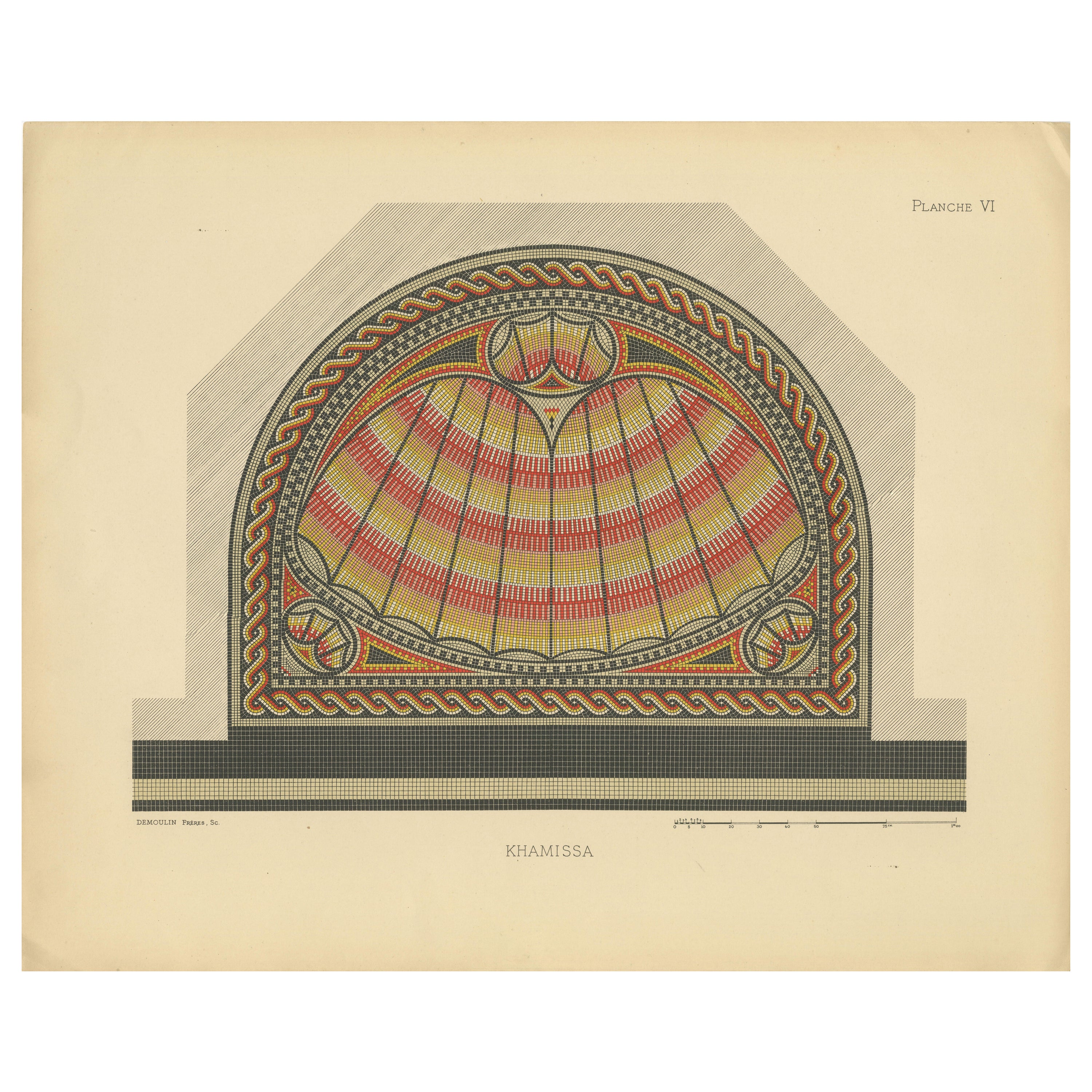 Masterpieces of Roman Mosaic Art from Algeria: Rare Color Plates Collection For Sale