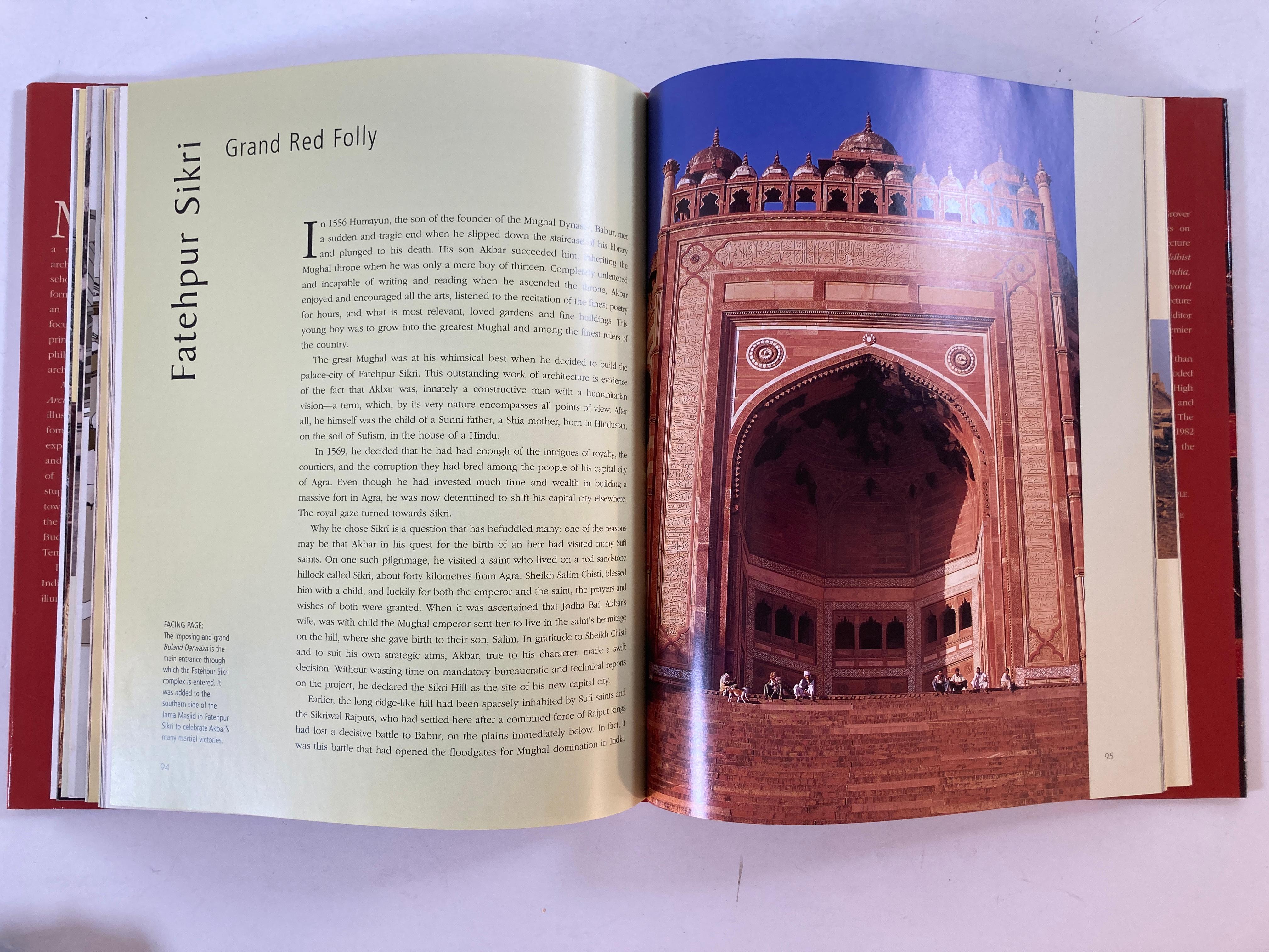Masterpieces of Traditional Indian Architecture Art Book For Sale 1