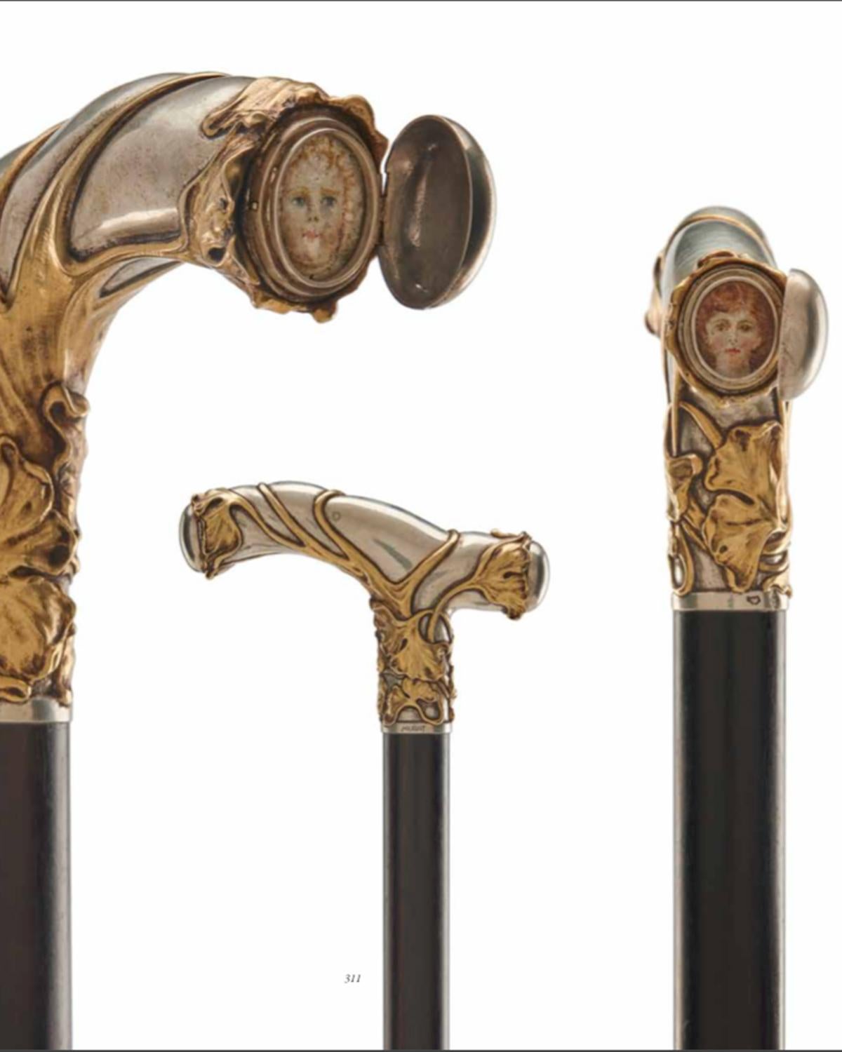 OBRAS MAESTRAS - La Colección Eddi Van Auken de Bastones y Bastones Antiguos. en venta 4