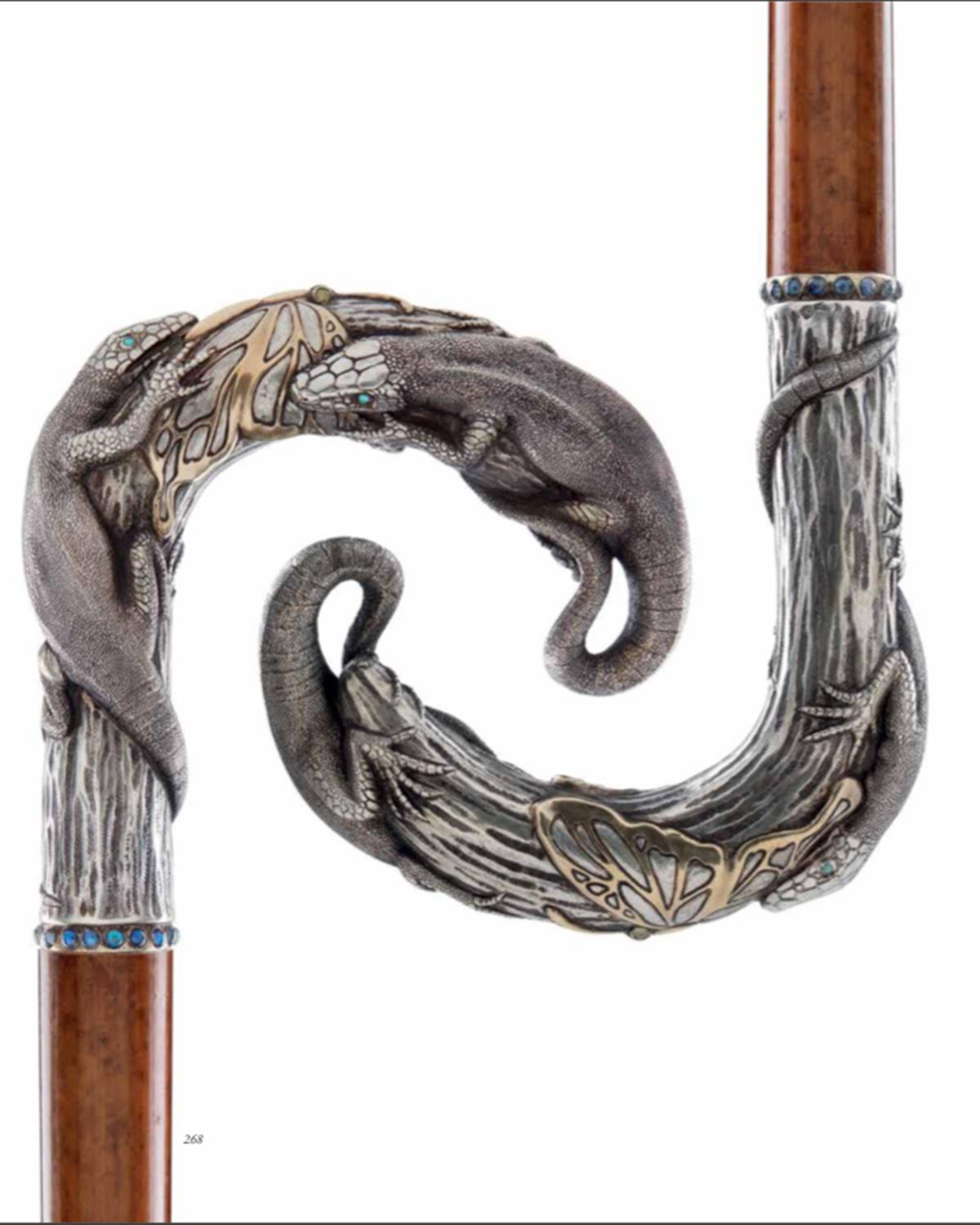 OBRAS MAESTRAS - La Colección Eddi Van Auken de Bastones y Bastones Antiguos. en venta 5