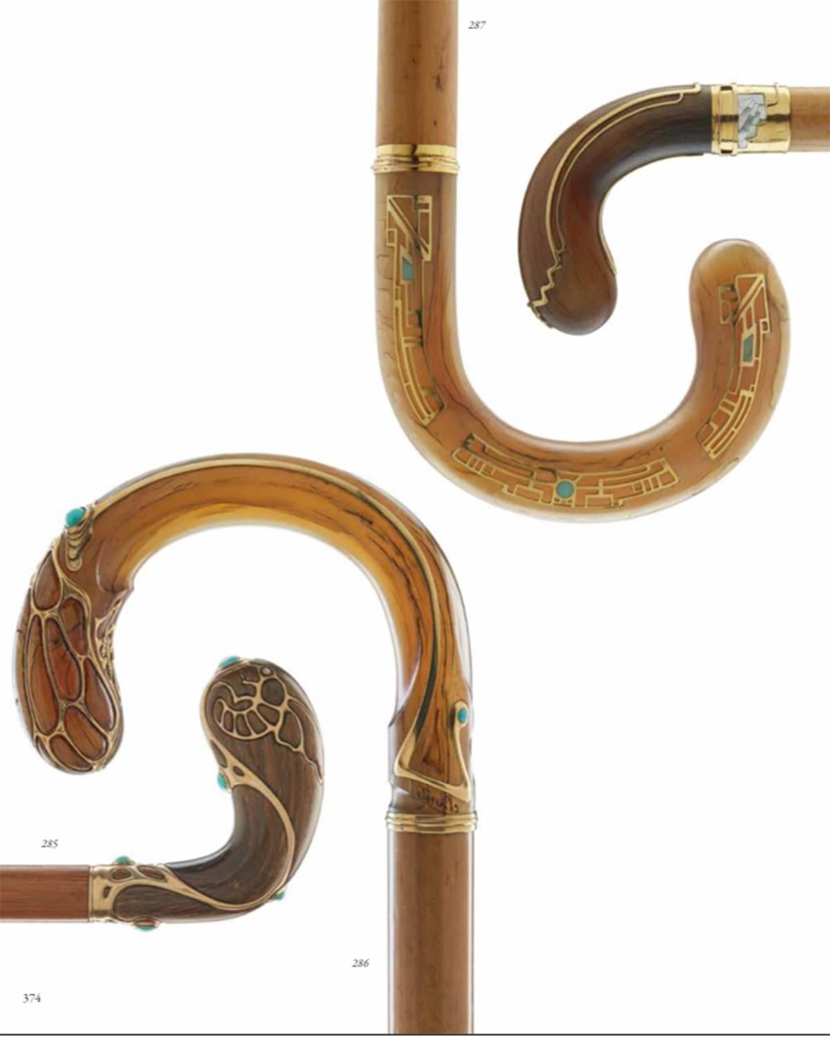 OBRAS MAESTRAS - La Colección Eddi Van Auken de Bastones y Bastones Antiguos. en venta 9