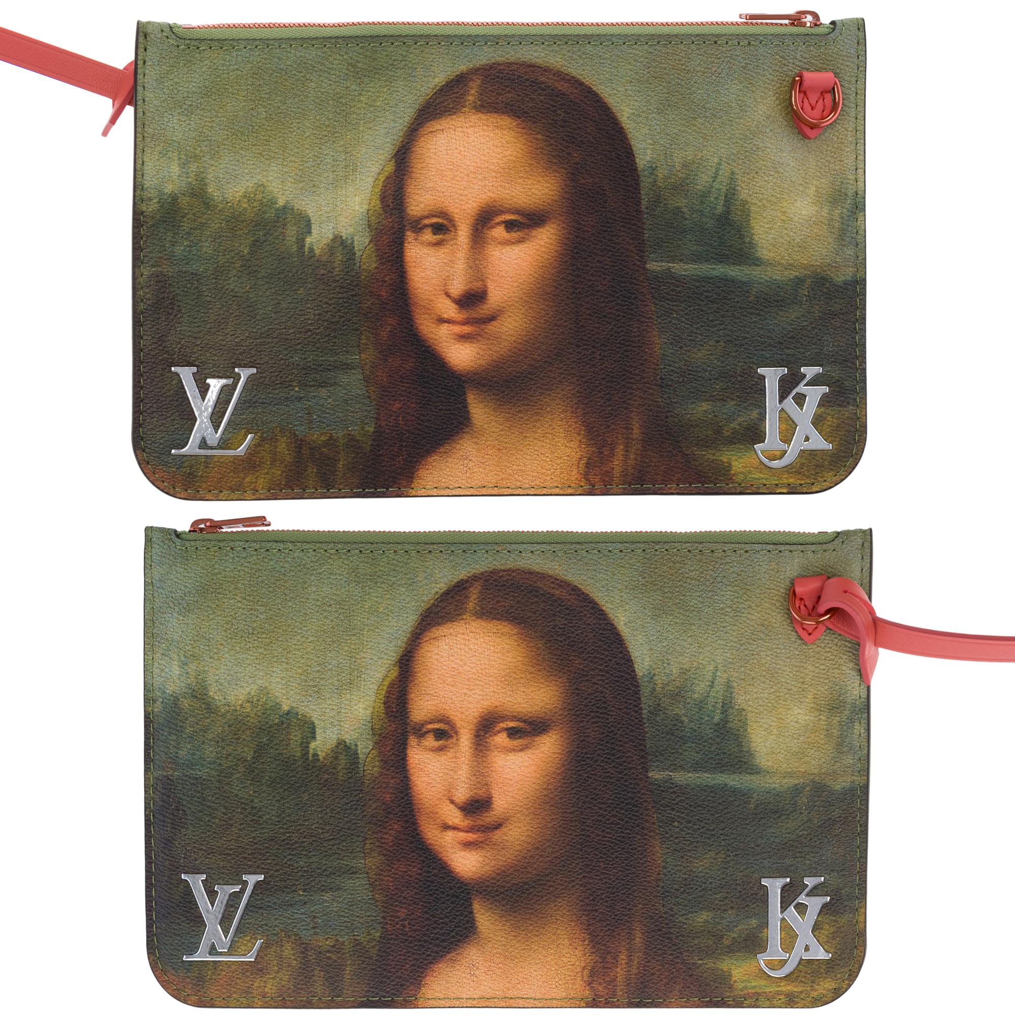 Masterly Da Vinci Collector Louis Vuitton Fourre-tout Neverfull en toile en vente 10