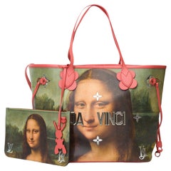 Masters Koons Da Vinci Coleccionista Louis Vuitton Bolso Neverfull Tote de lona