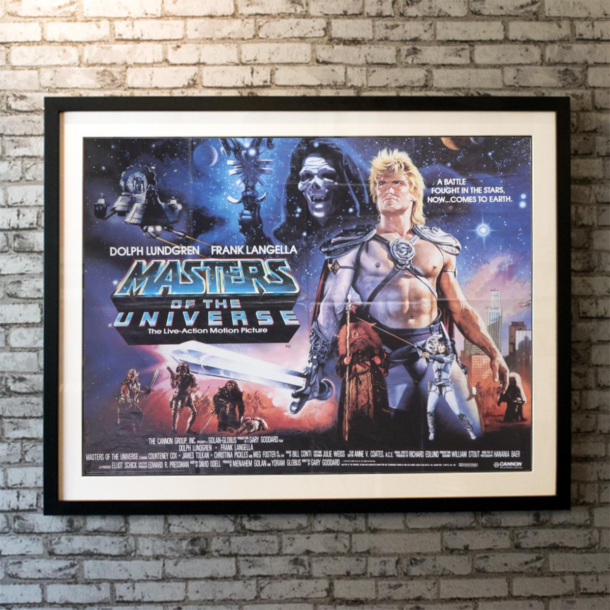 masters of the universe 1987 poster