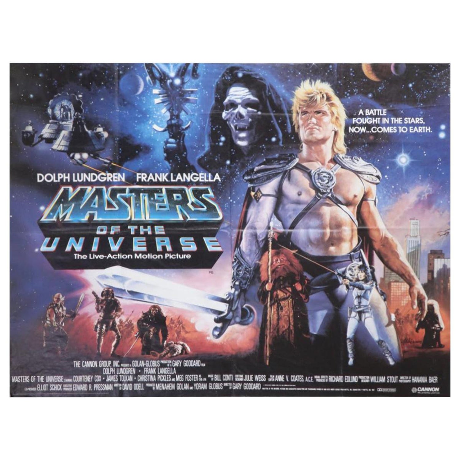 Masters Of The Universe" '1987' Poster For Sale at 1stDibs