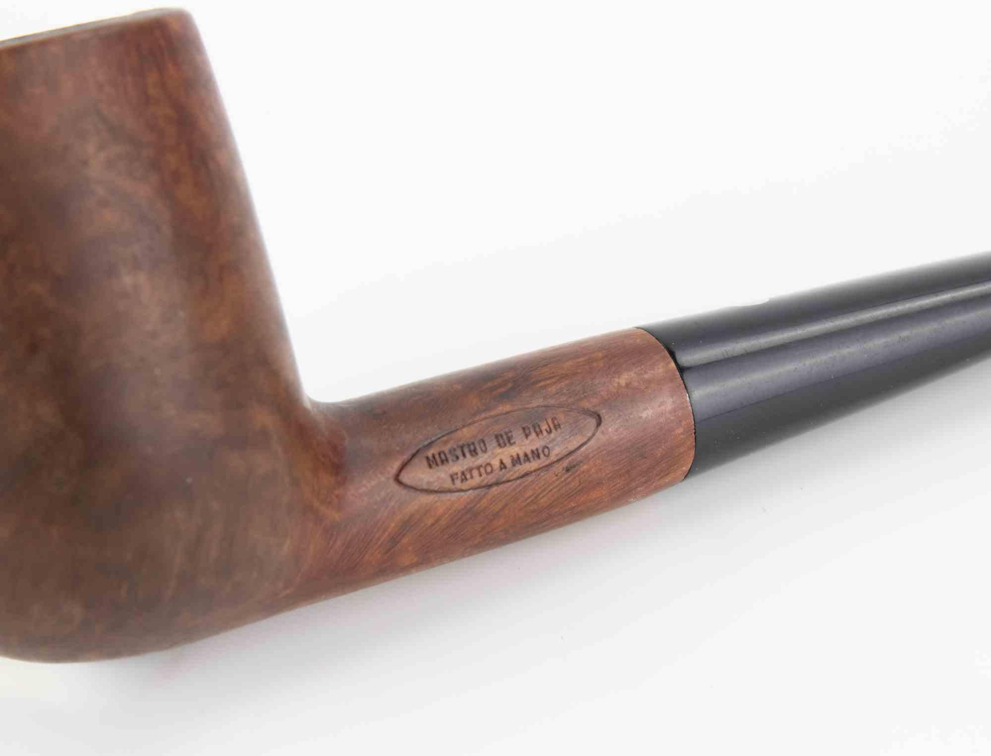 Pipa de brezo artesanal Mastro de Paja, mediados del siglo XX Europeo en venta