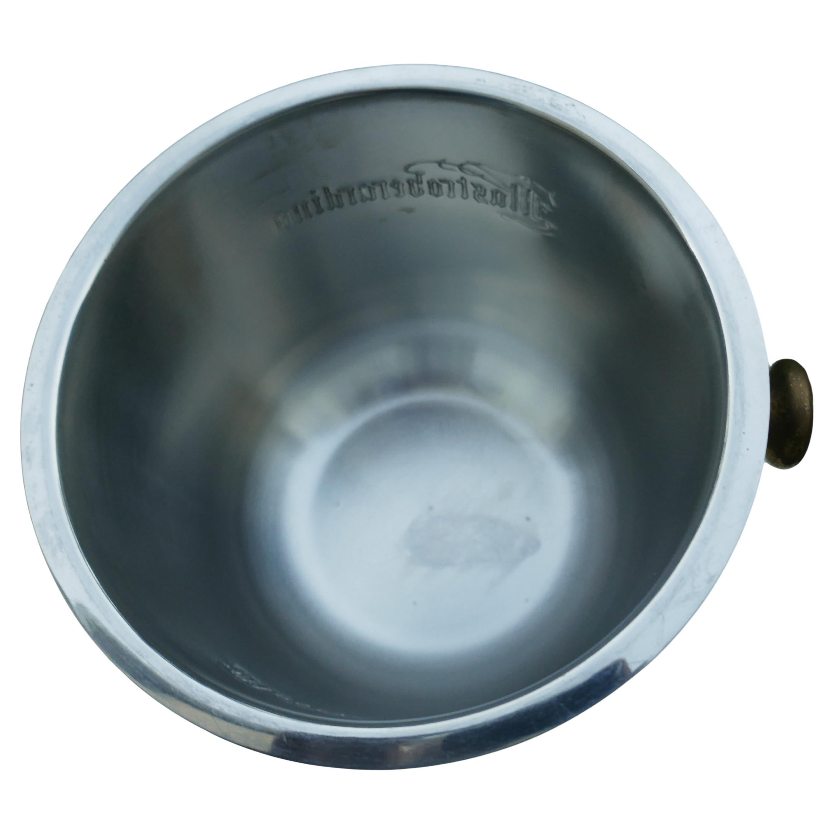 Mastroberardino Eiskübel oder Glacette aus Stahl im Angebot 1