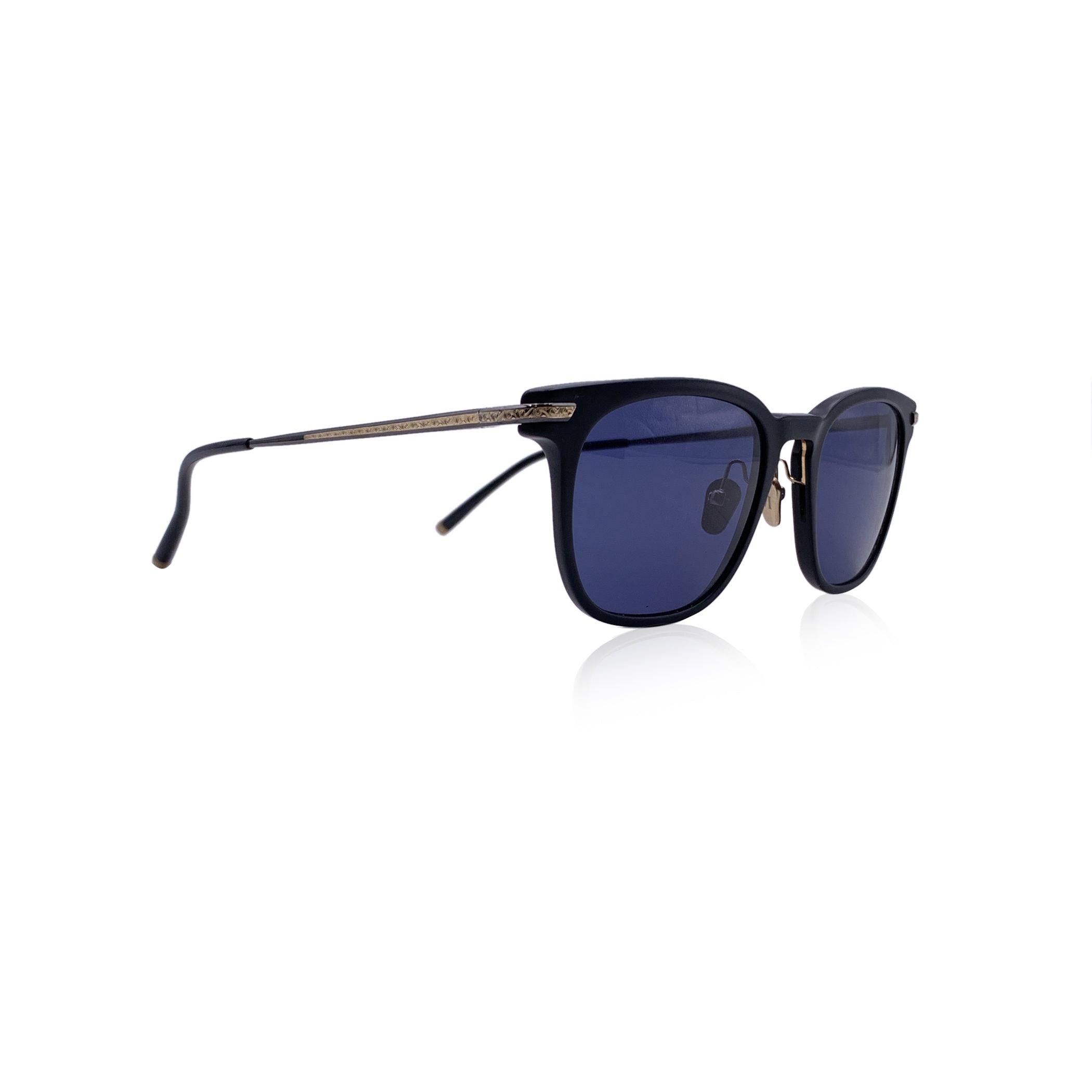 Masunaga by Kenzo Takada Black Rigel Sunglasses 52/21 140mm In Excellent Condition In Rome, Rome
