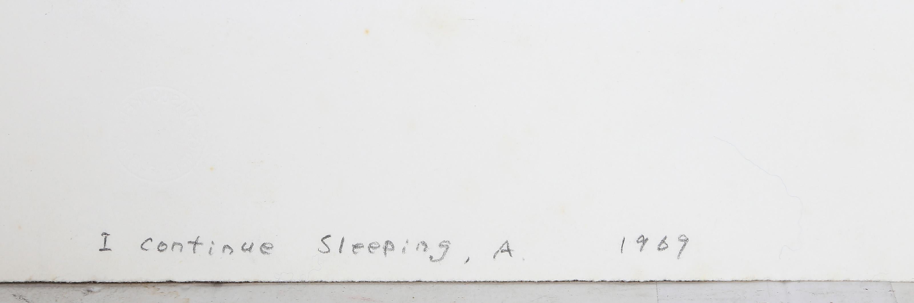 La Sirene, aguafuerte y aguatinta japoneses de desnudo surrealista de Masuo Ikeda en venta 4