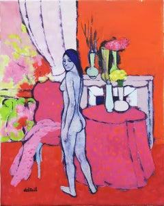 Nude Woman - Painting, Oil on canvas