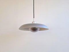 Lámpara colgante RA-40 color plata mate de Piet Hein para Lyfa, Dinamarca, años 60