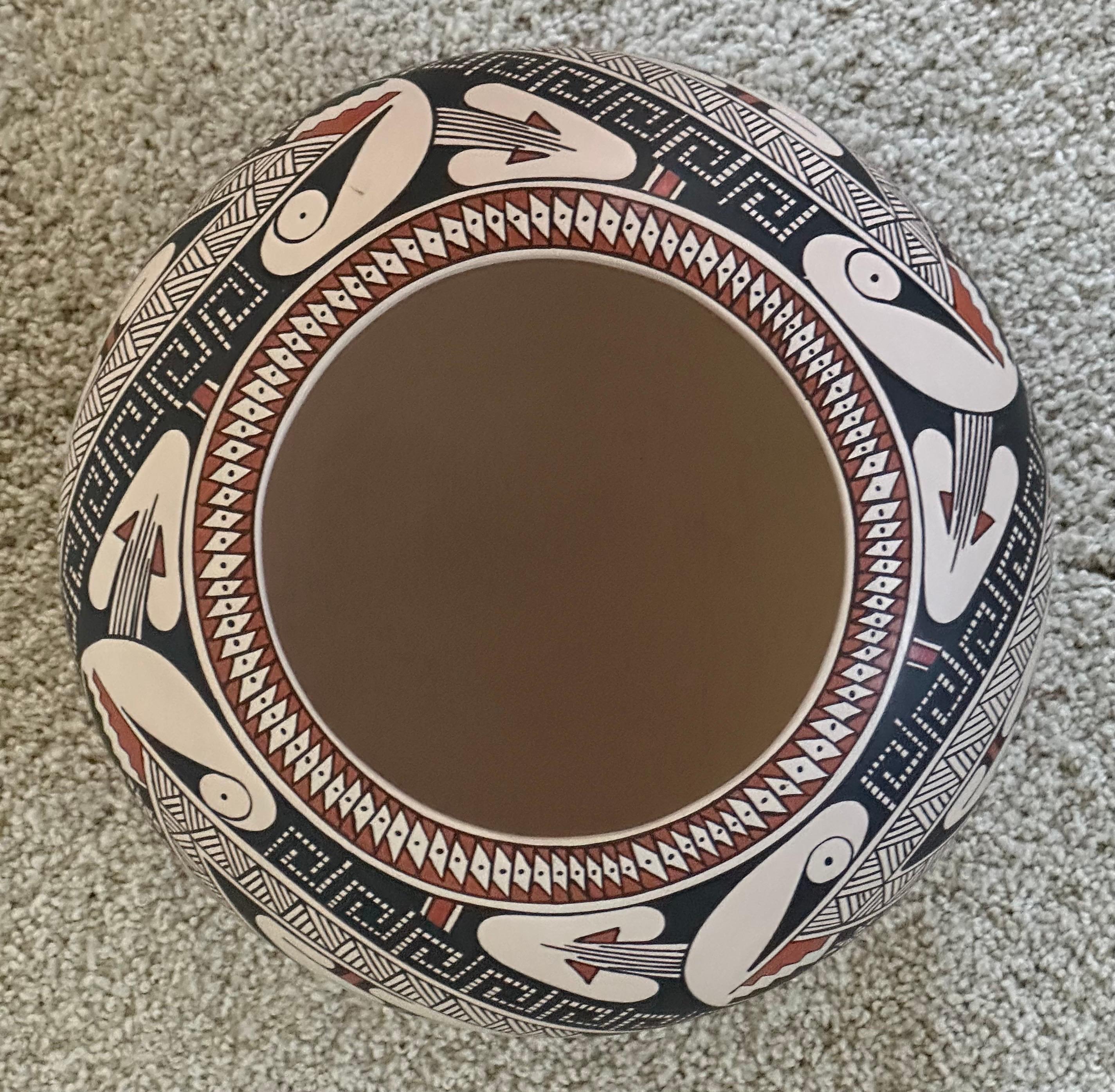 Mata Ortiz Pottery Vase von Ismael Flores im Angebot 3