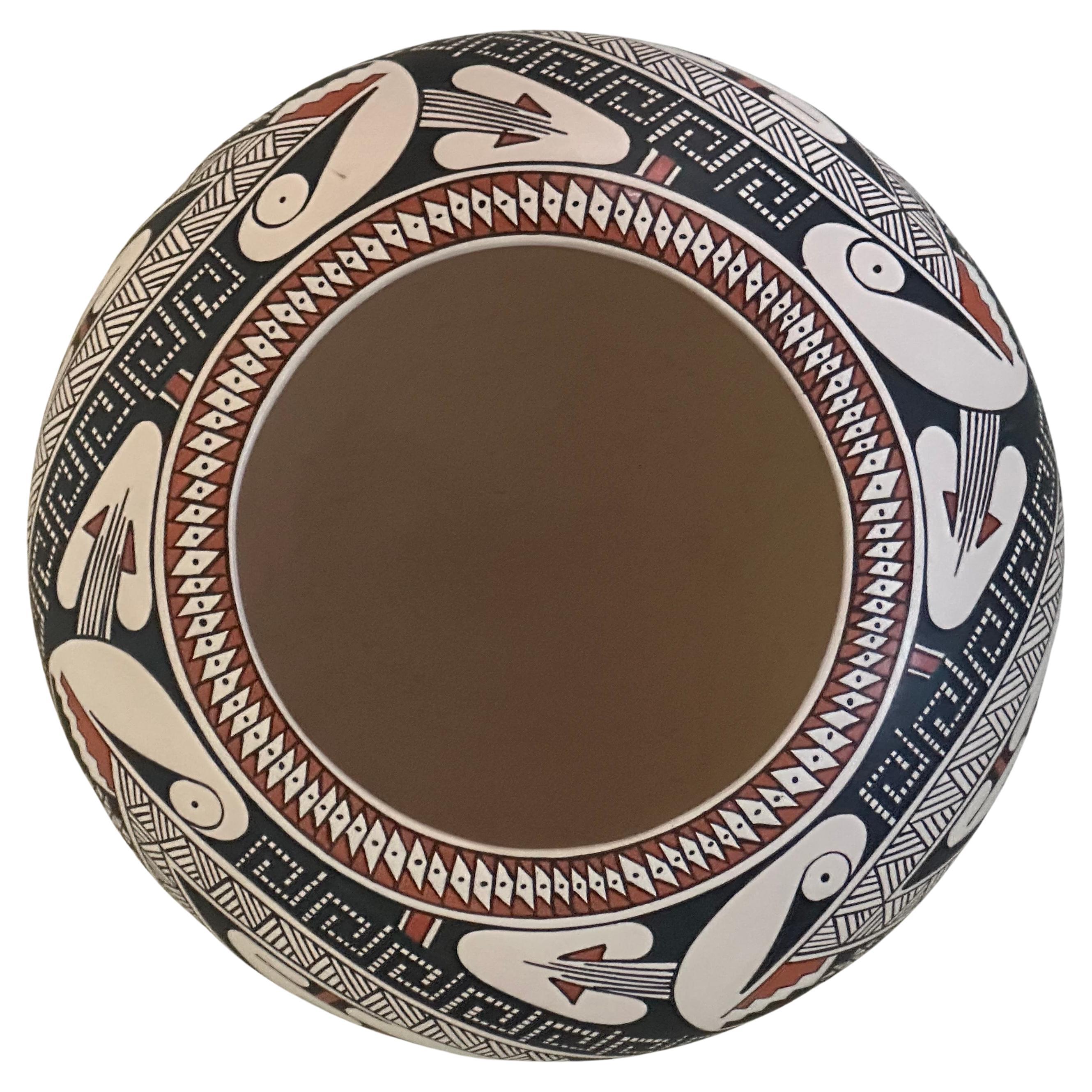 Mata Ortiz Pottery Vase von Ismael Flores (Mexikanisch) im Angebot