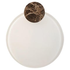 Mata White Wall Lamp by Serena Confalonieri #2