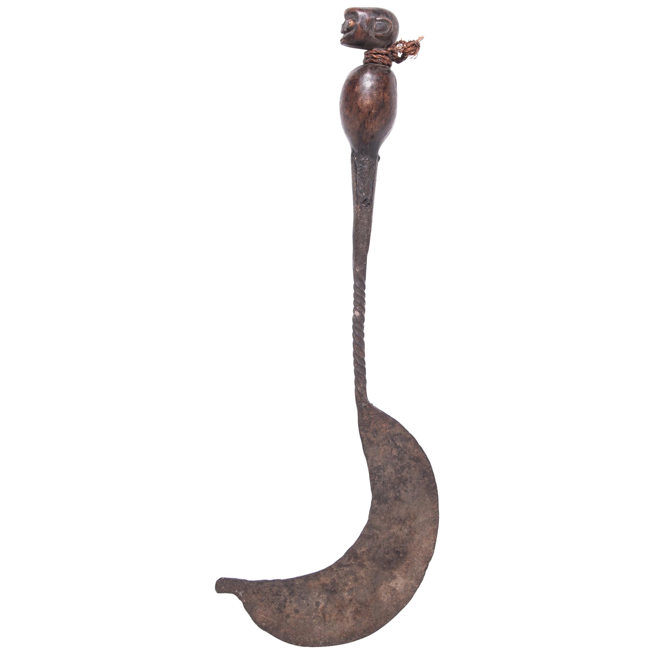 Matakam Sickle Currency with Figure