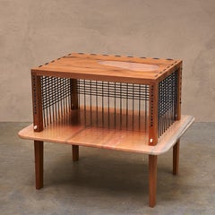 Matang, Sedaine, console en bois de poirier à deux niveaux