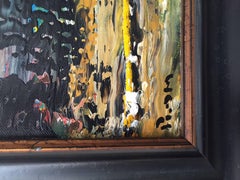 "Matanzas Playa" Abstract Acrylic on Canvas Painting Andrew Plum