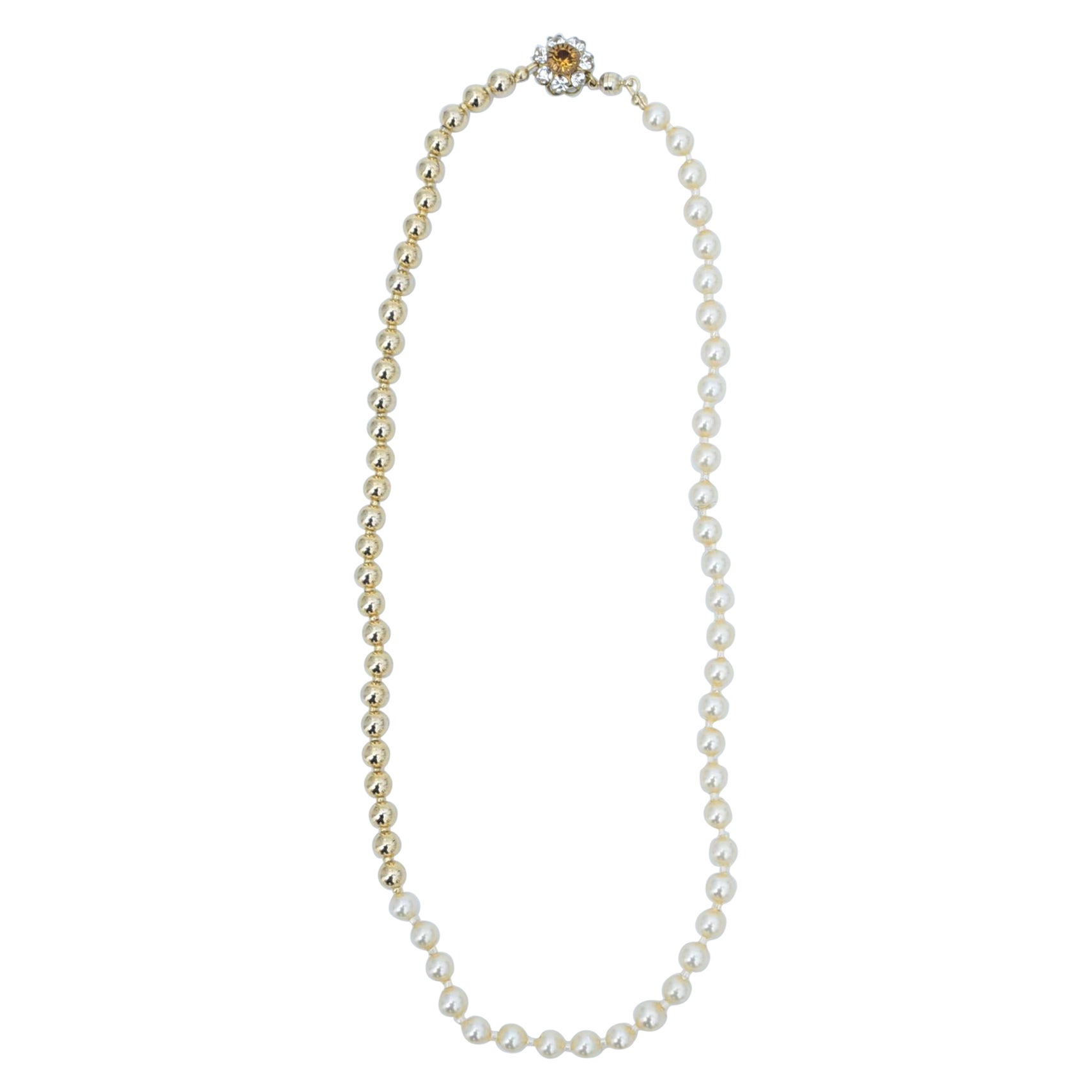 Collier de perles matataki (GOLD) / bijoux vintage, parle vintage des années 1970