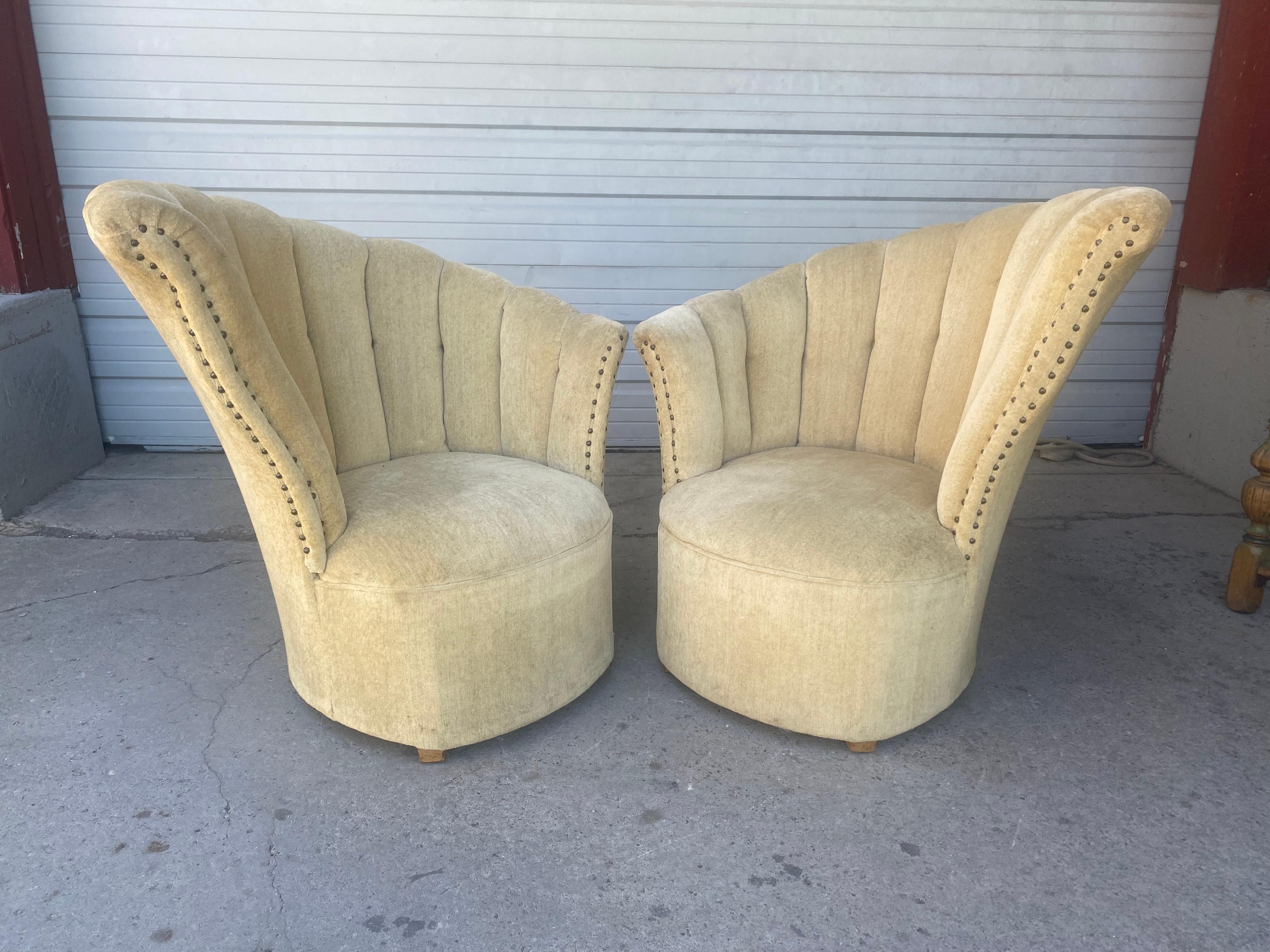 asymmetrical chair