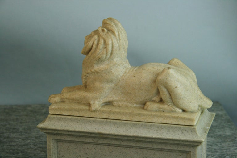 Matched Pair Lions of Venice Bookends /Sculptures For Sale 3
