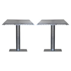 Matched pair of Art Deco desk lamp by Aluminor, 1970 France