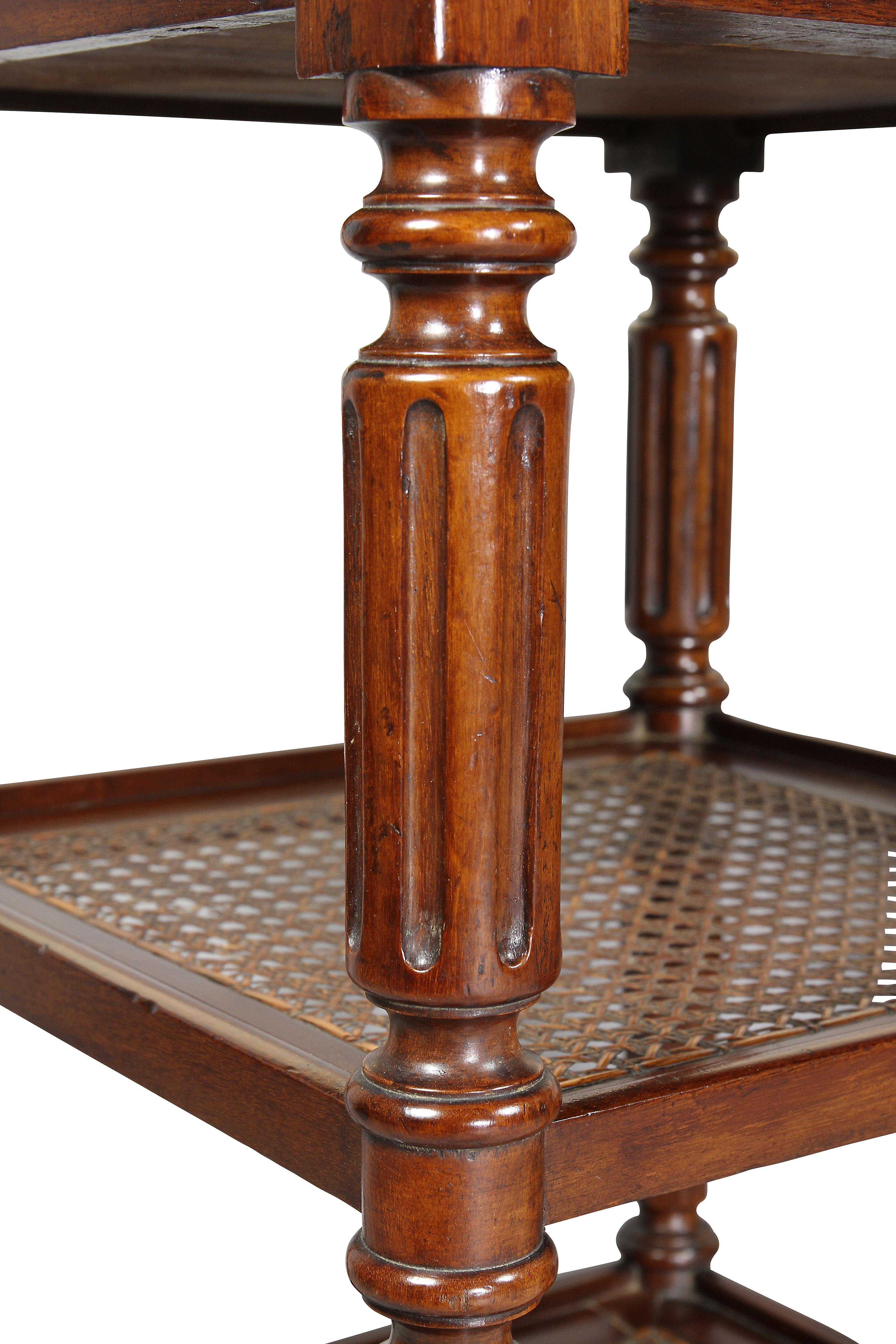 Matched Pair of Charles X Mahogany End Tables 3