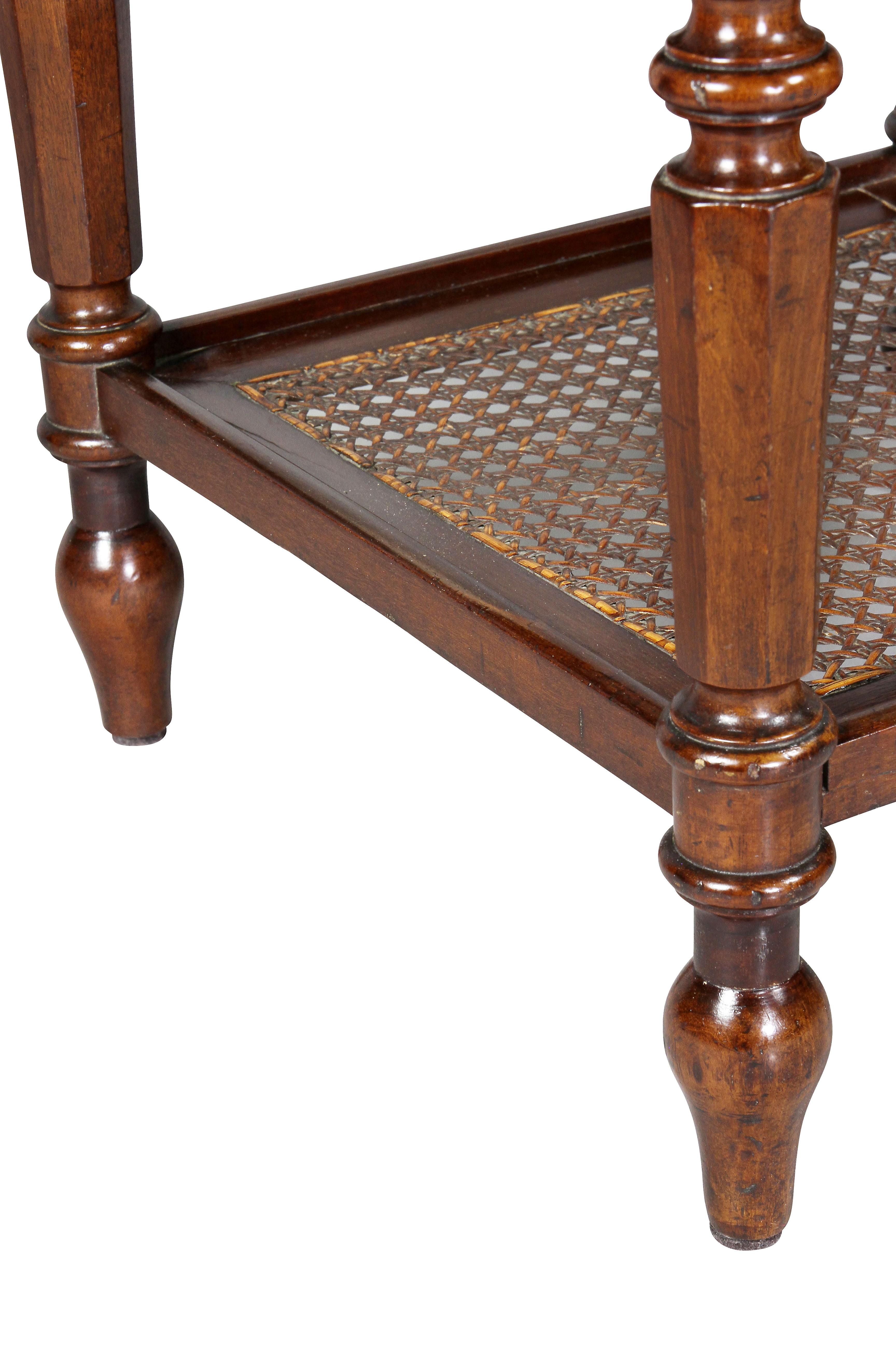 Matched Pair of Charles X Mahogany End Tables 4