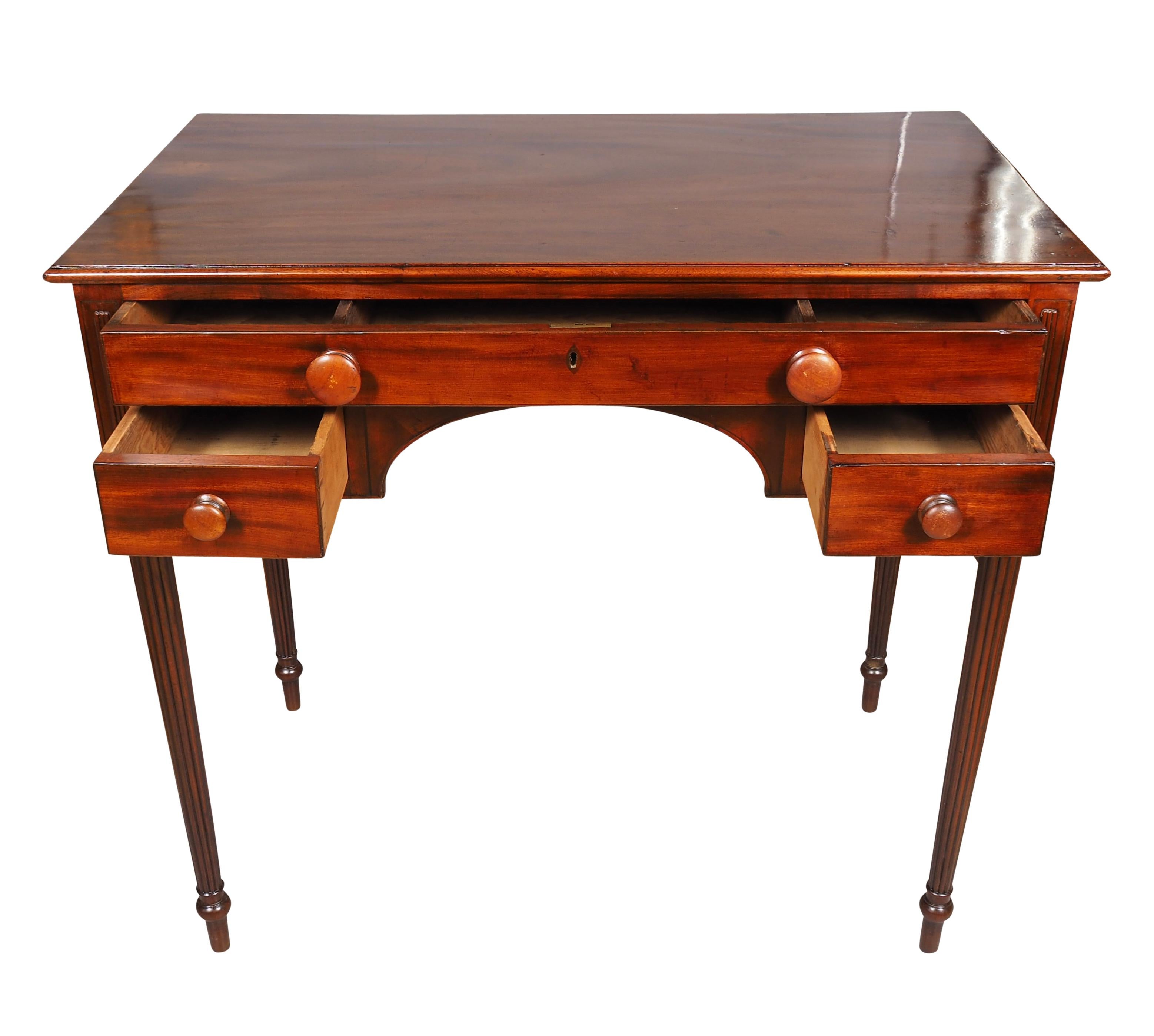 Matched Pair Of Federal Mahogany Servers For Sale 5