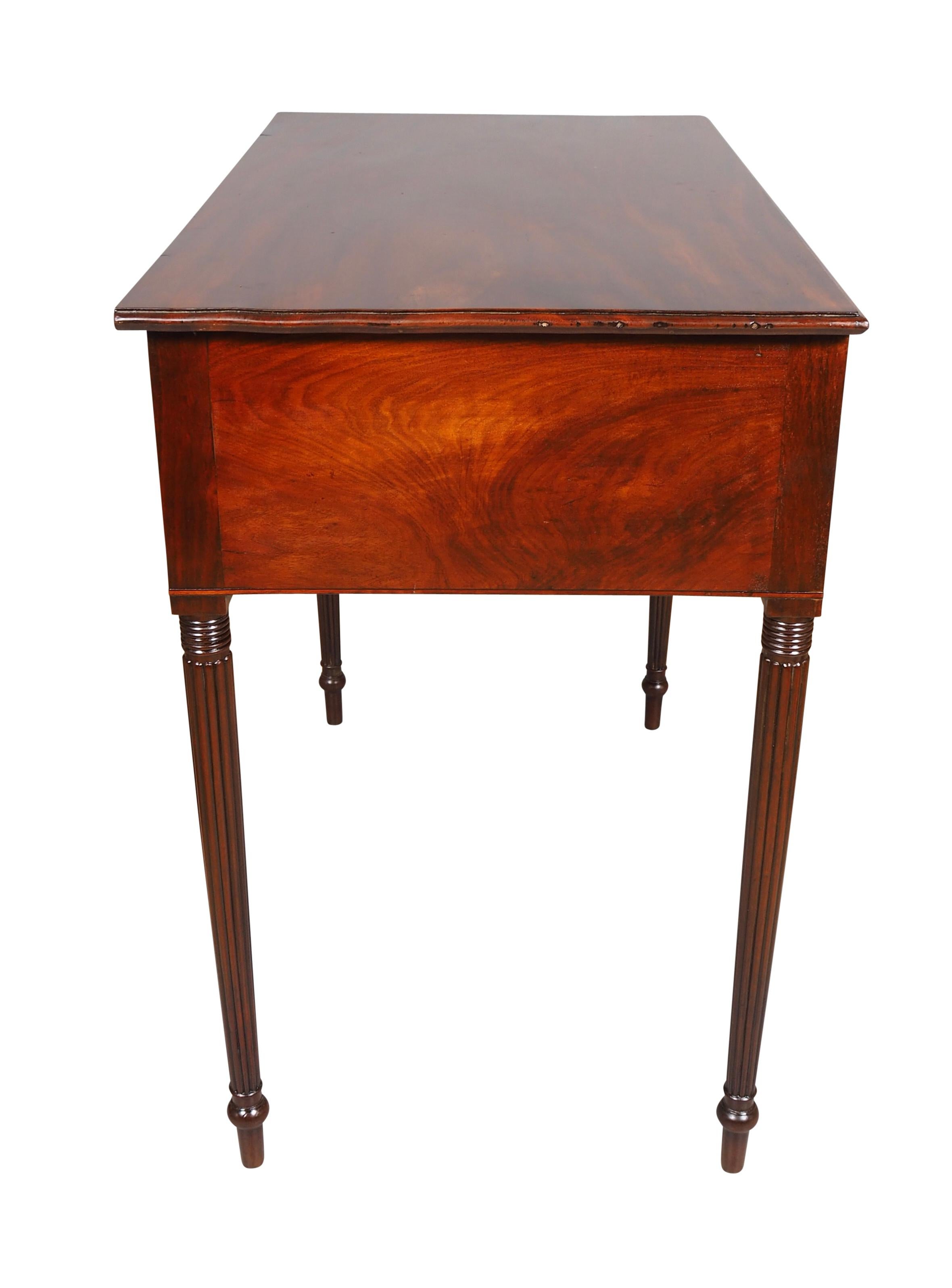 Matched Pair Of Federal Mahogany Servers For Sale 7