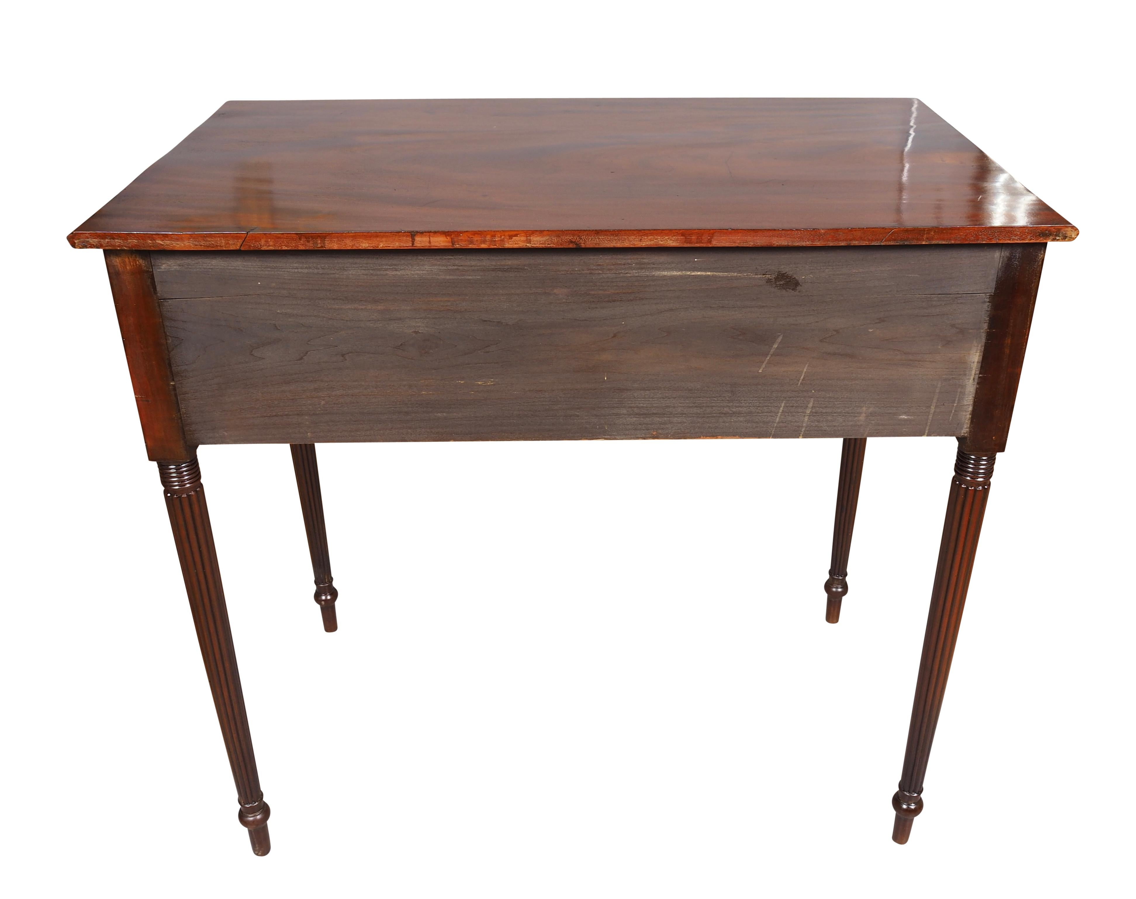 Matched Pair Of Federal Mahogany Servers For Sale 8