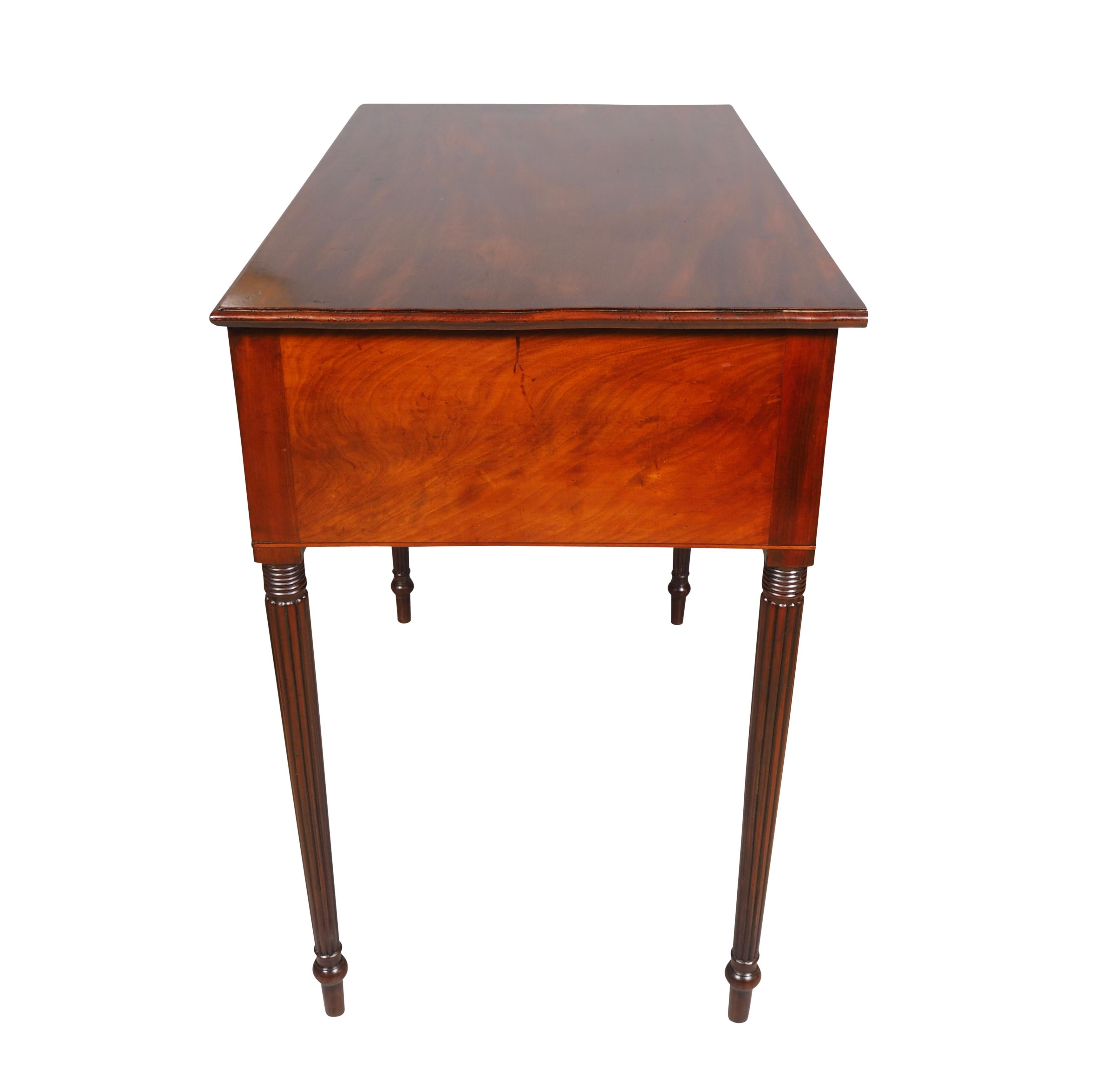 Matched Pair Of Federal Mahogany Servers For Sale 9
